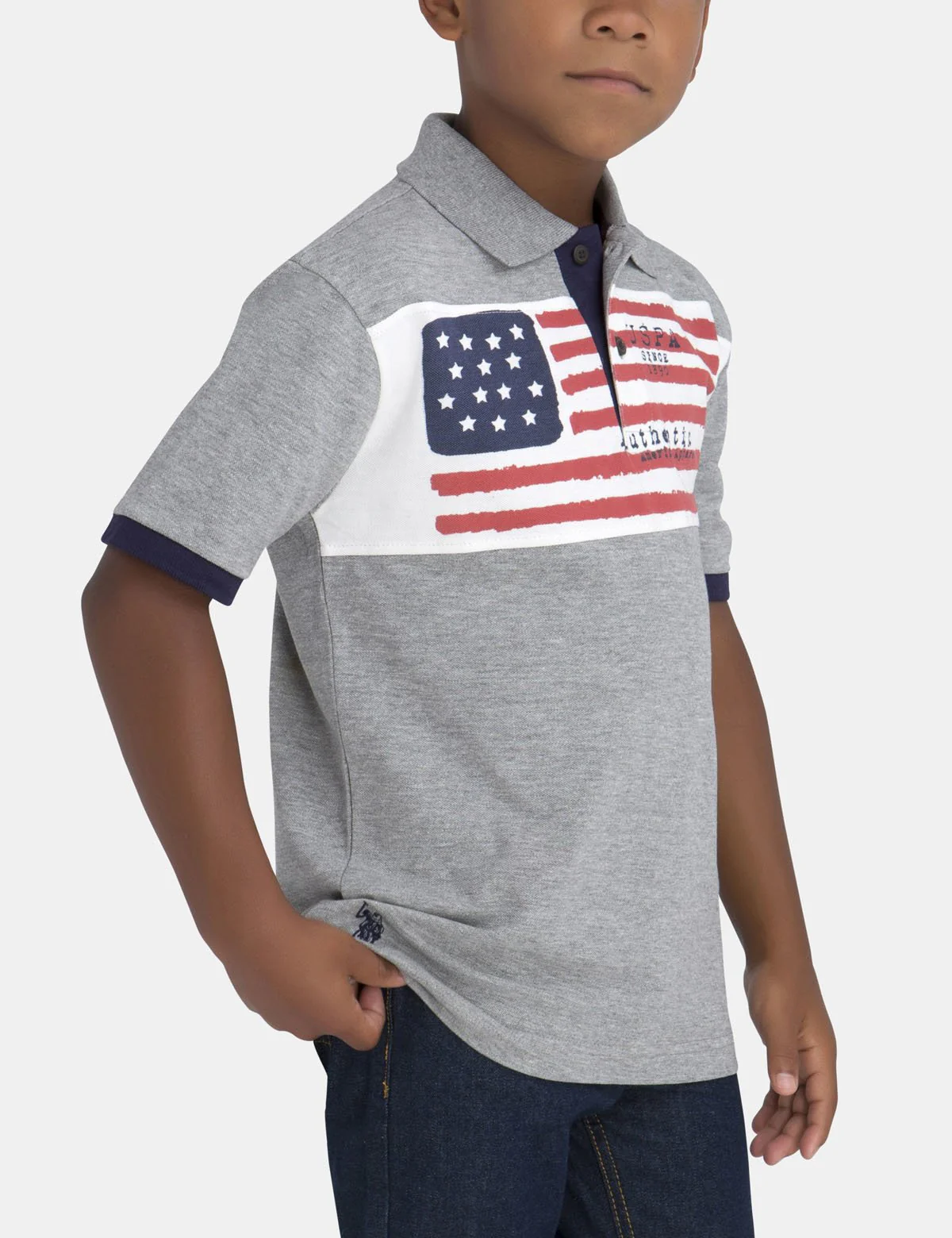 BOYS FLAG POLO SHIRT - Image 14
