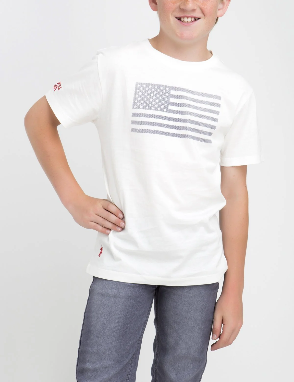 BOYS FLAG PRINT T-SHIRT - Image 6