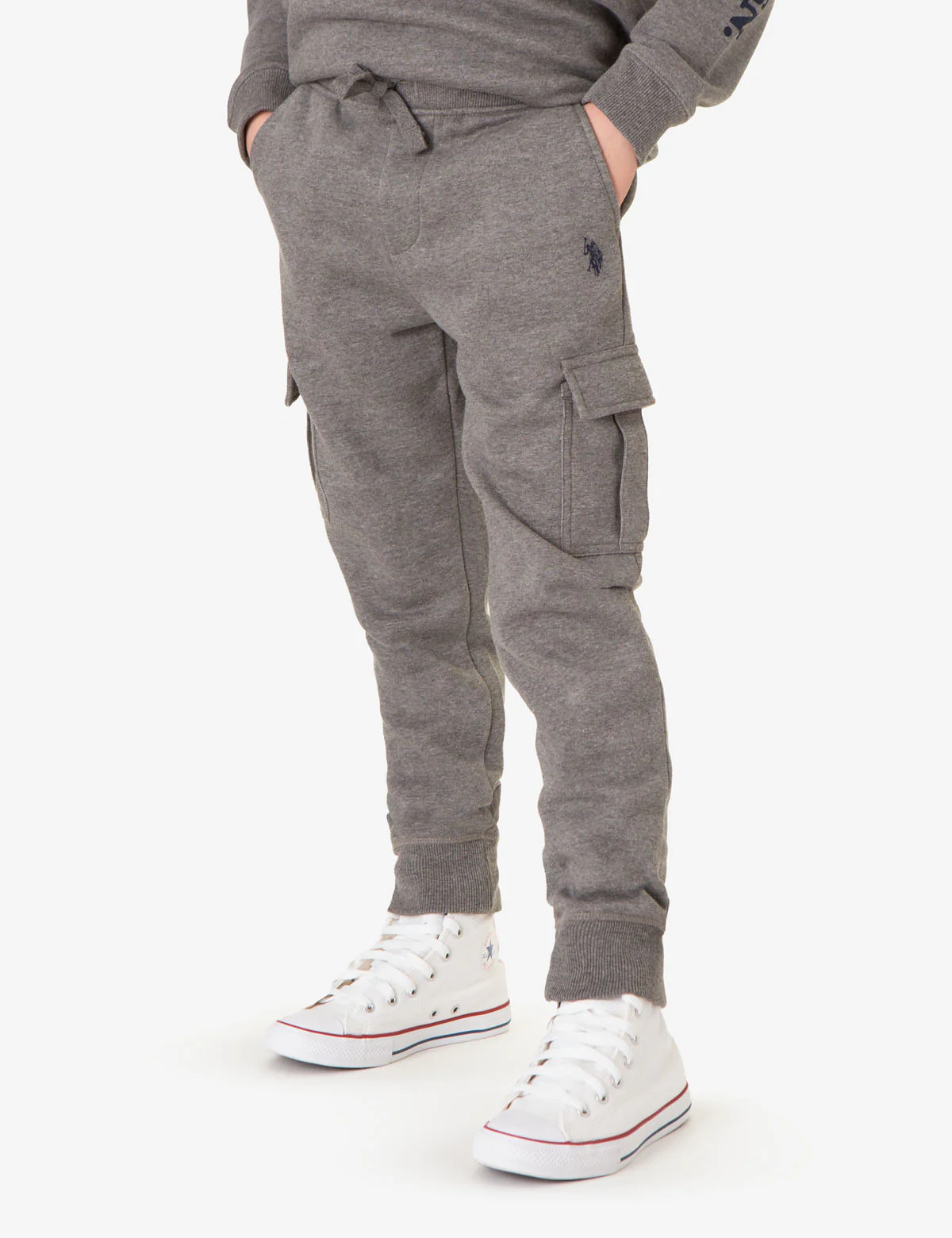 BOYS FLEECE CARGO JOGGER - Image 3