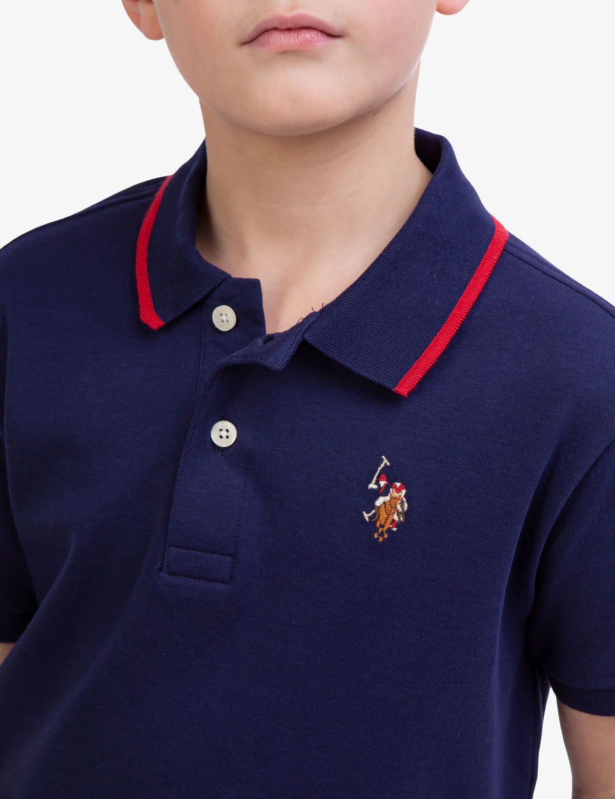 BOYS SOLID INTERLOCK POLO SHIRT - Image 10