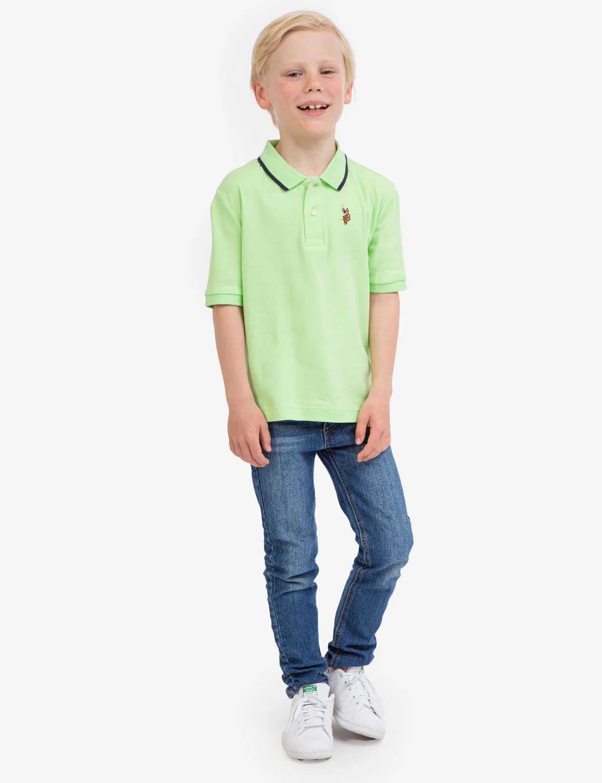 BOYS INTERLOCK POLO SHIRT - Image 2