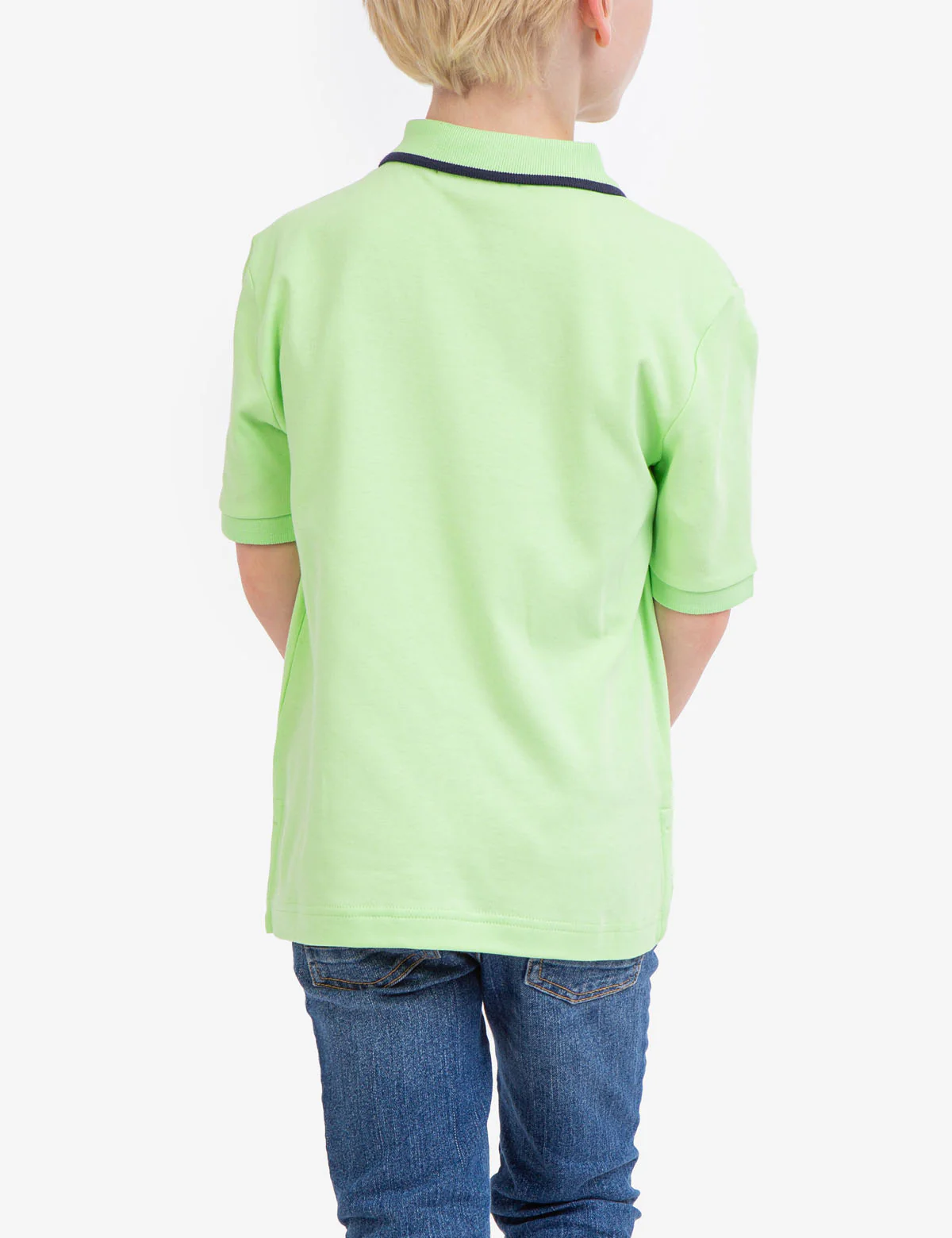 BOYS INTERLOCK POLO SHIRT - Image 4