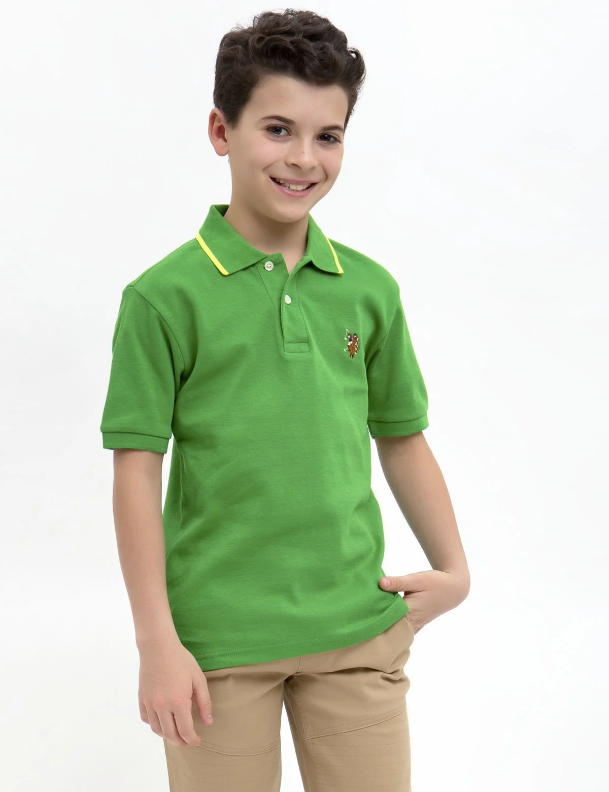 BOYS INTERLOCK POLO SHIRT - Image 6