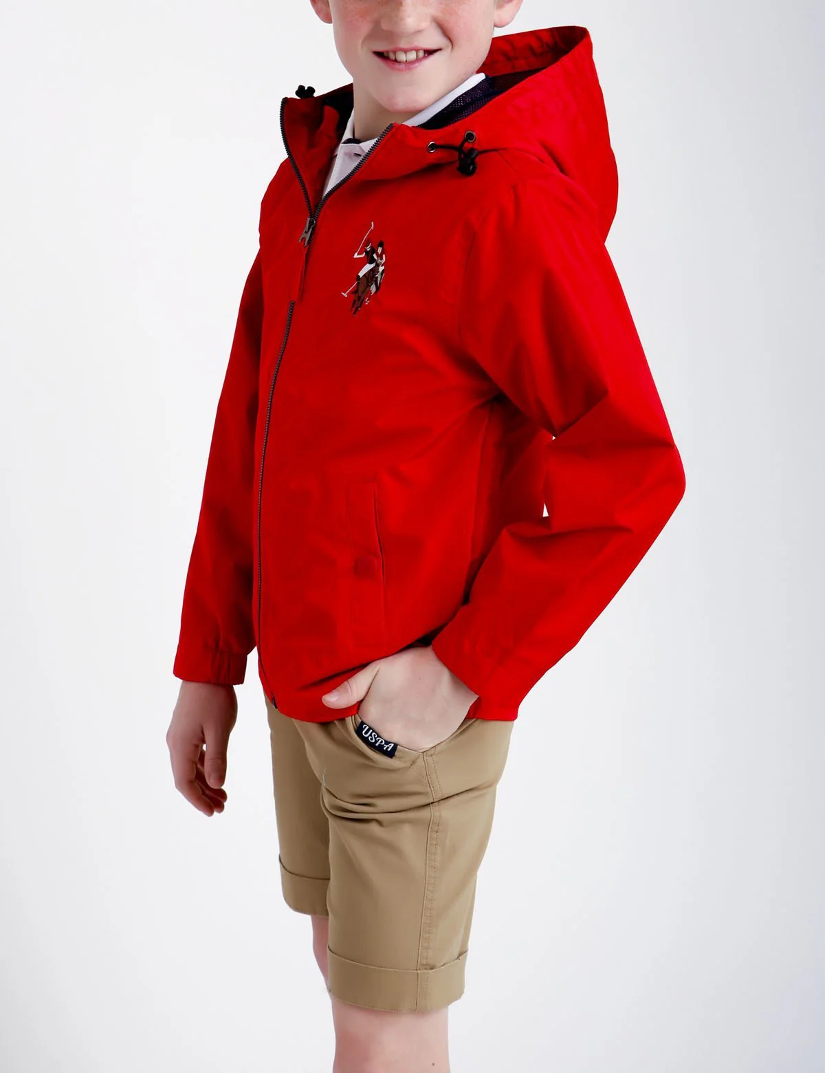 BOYS MULTICOLOR LOGO WINDBREAKER - Image 2