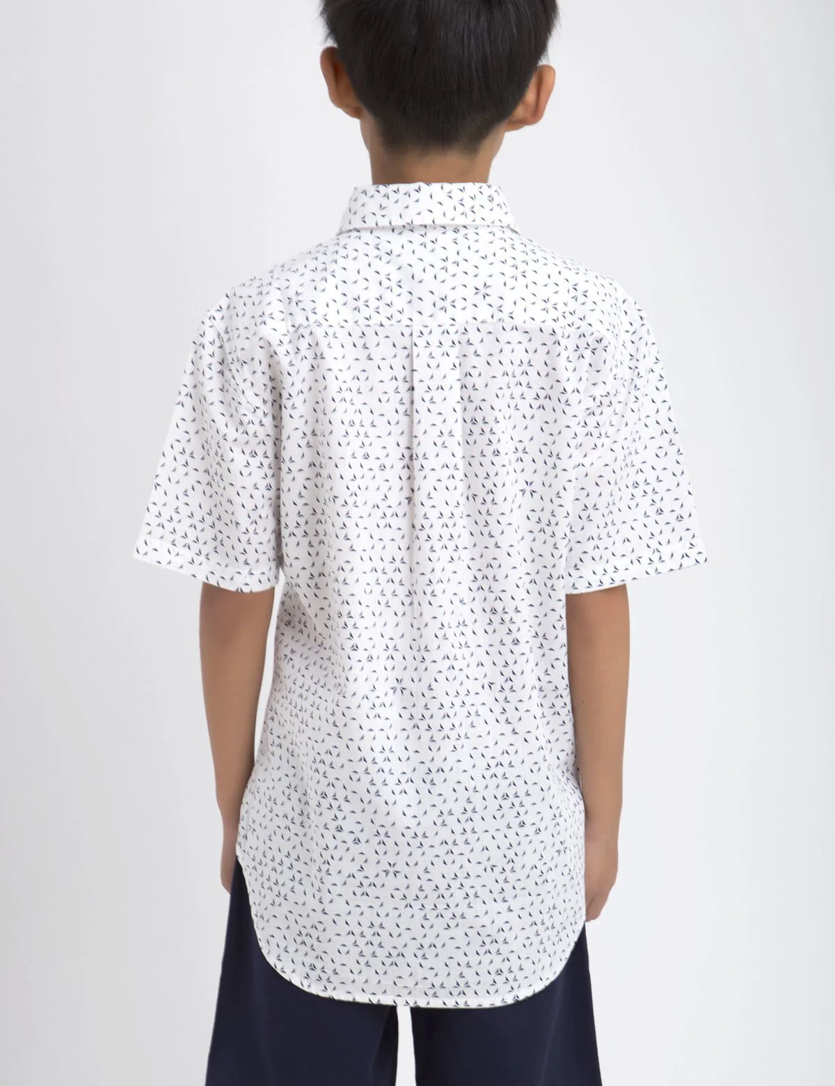BOYS ORIGAMI PRINT SHIRT - Image 3