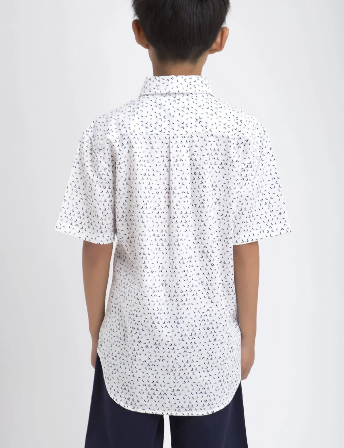 BOYS ORIGAMI PRINT SHIRT - Image 6