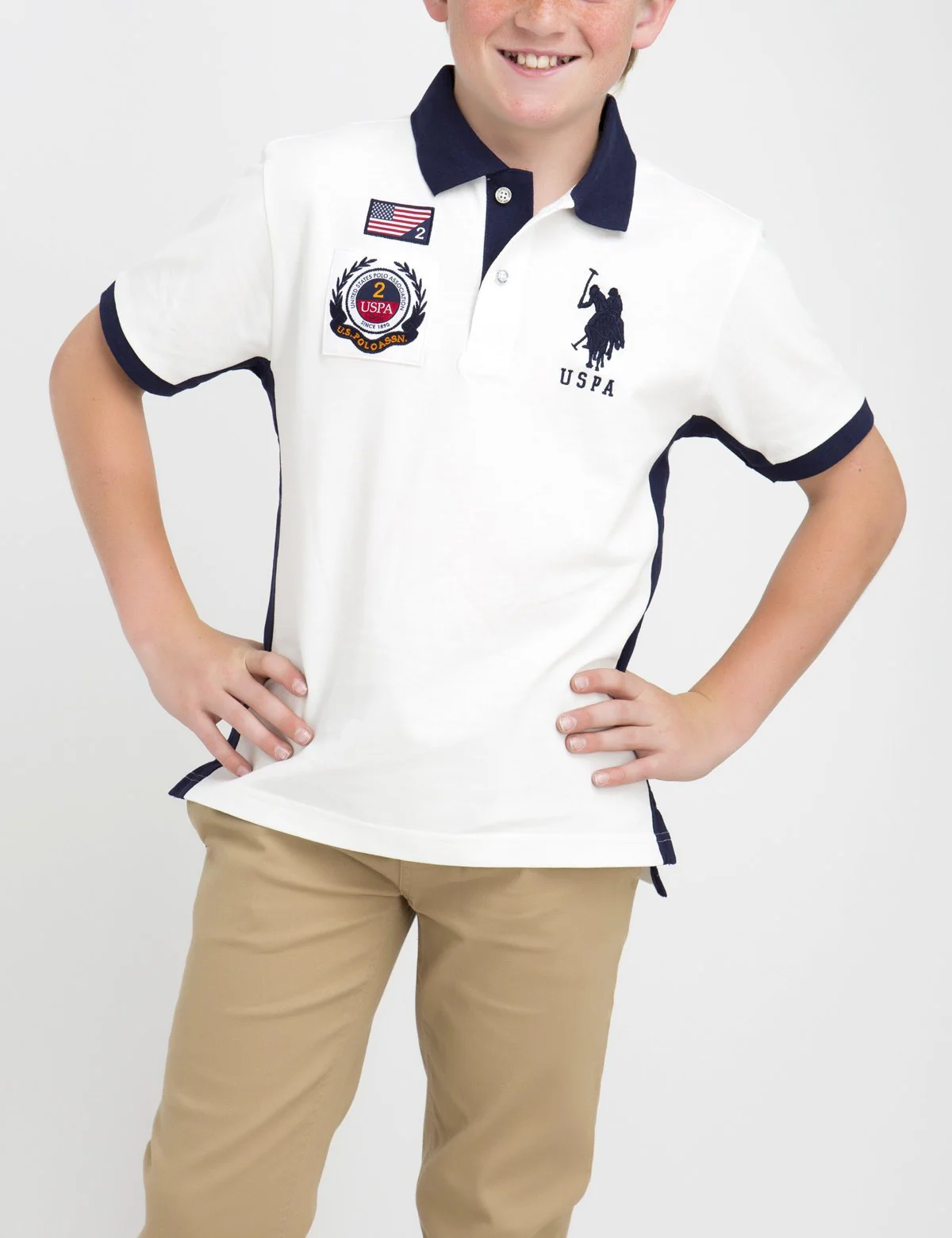BOYS PATCH POLO SHIRT - Image 12