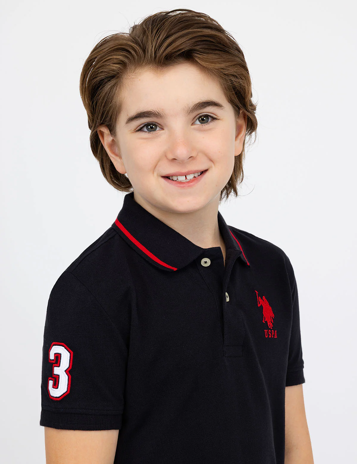 BOYS PIQUE SOLID POLO SHIRT - Image 12