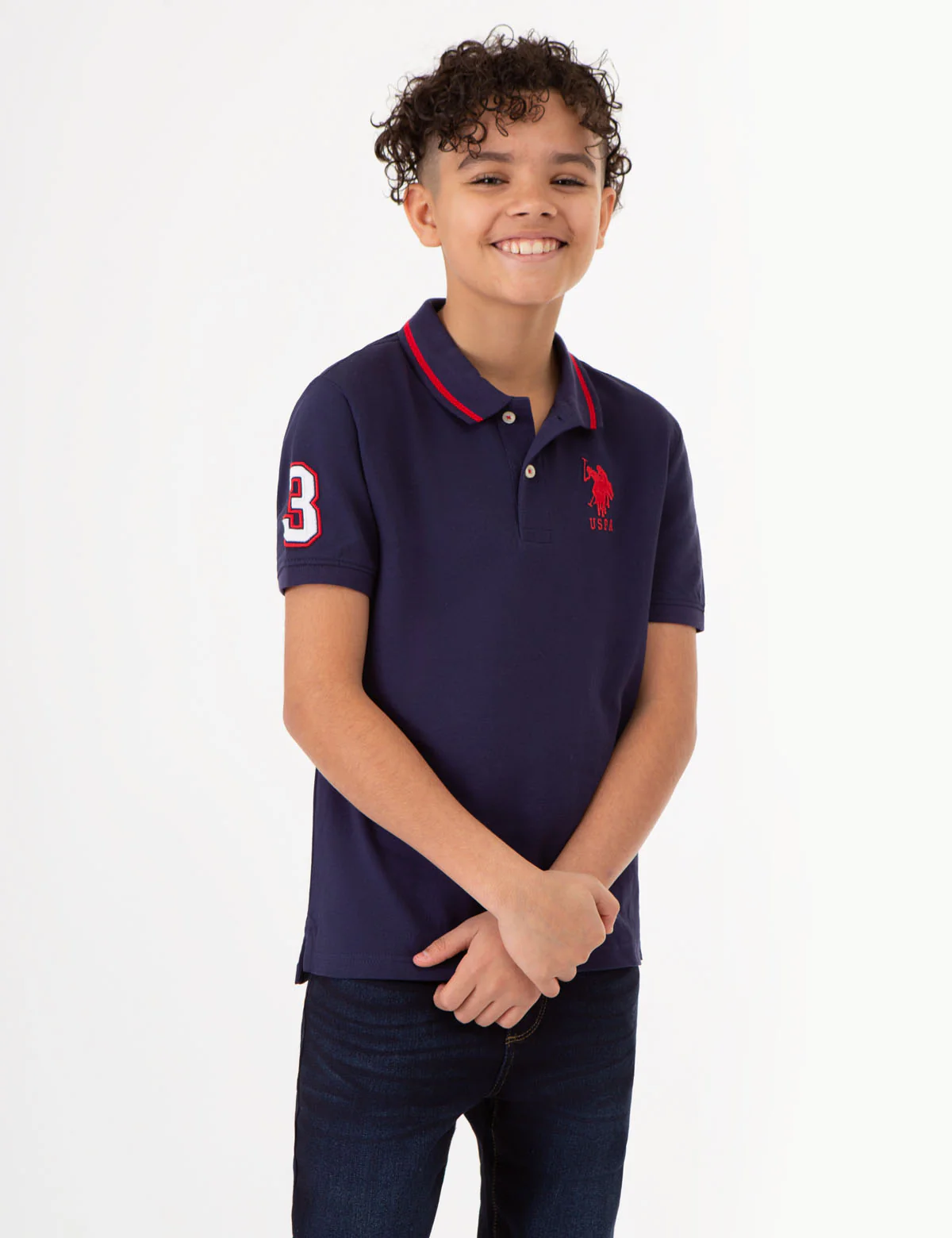 BOYS PIQUE SOLID POLO SHIRT - Image 5