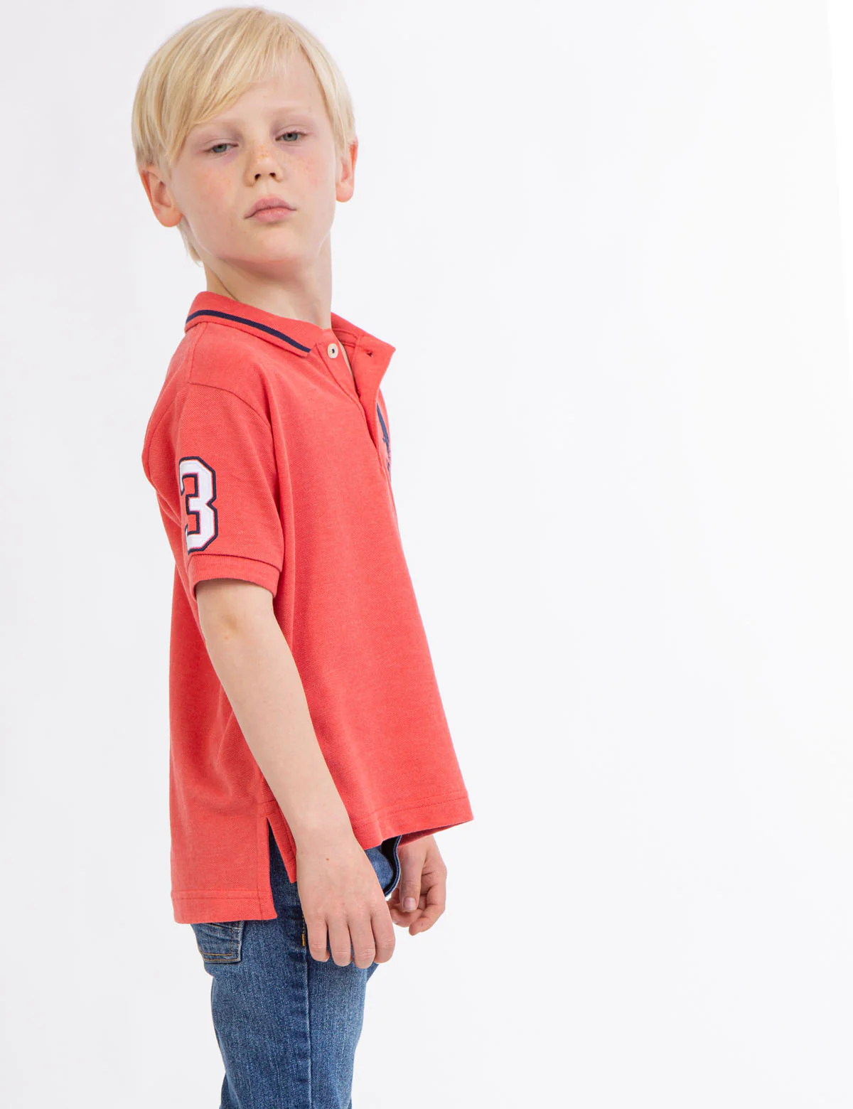 BOYS SOLID PIQUE POLO SHIRT - Image 10