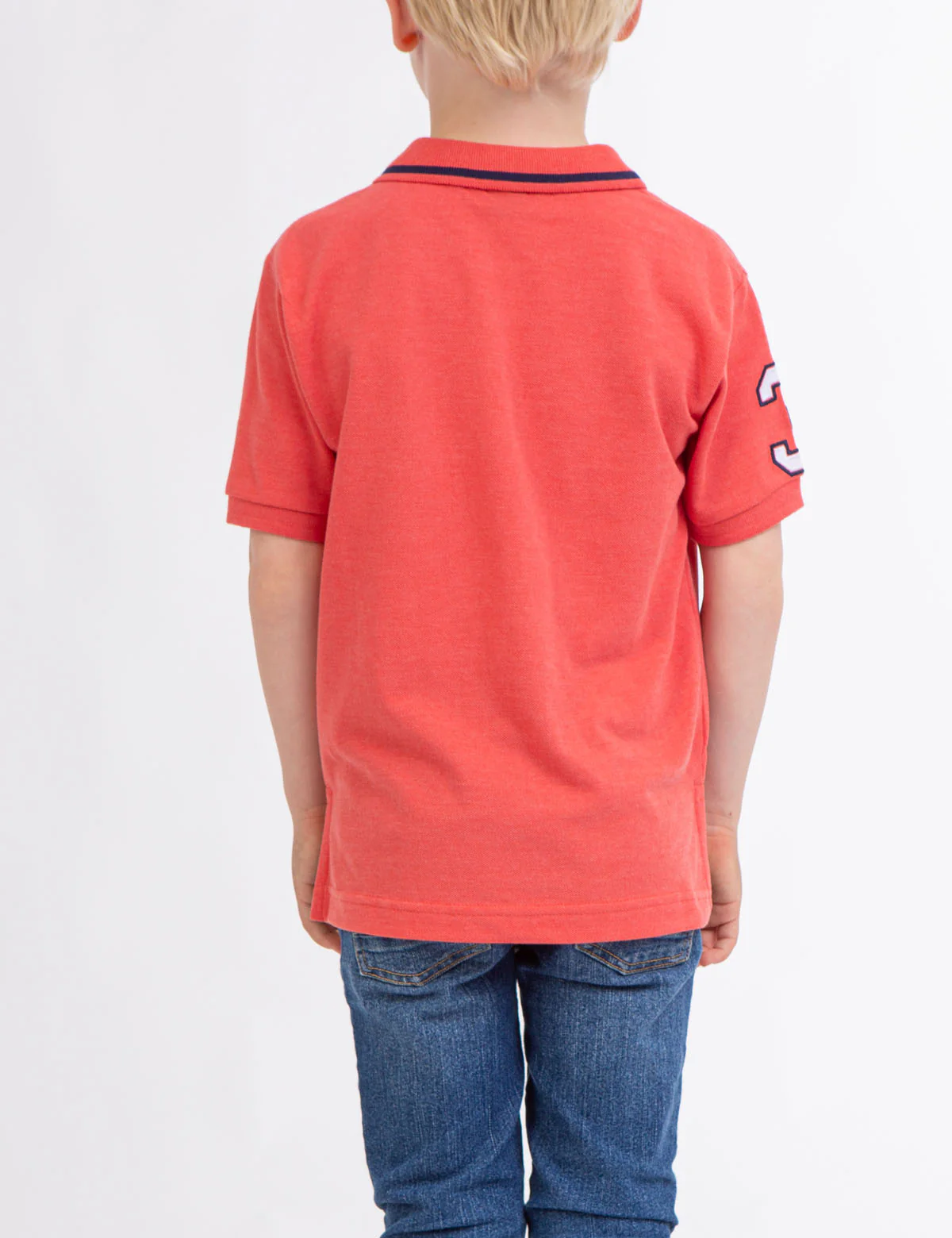 BOYS SOLID PIQUE POLO SHIRT - Image 11