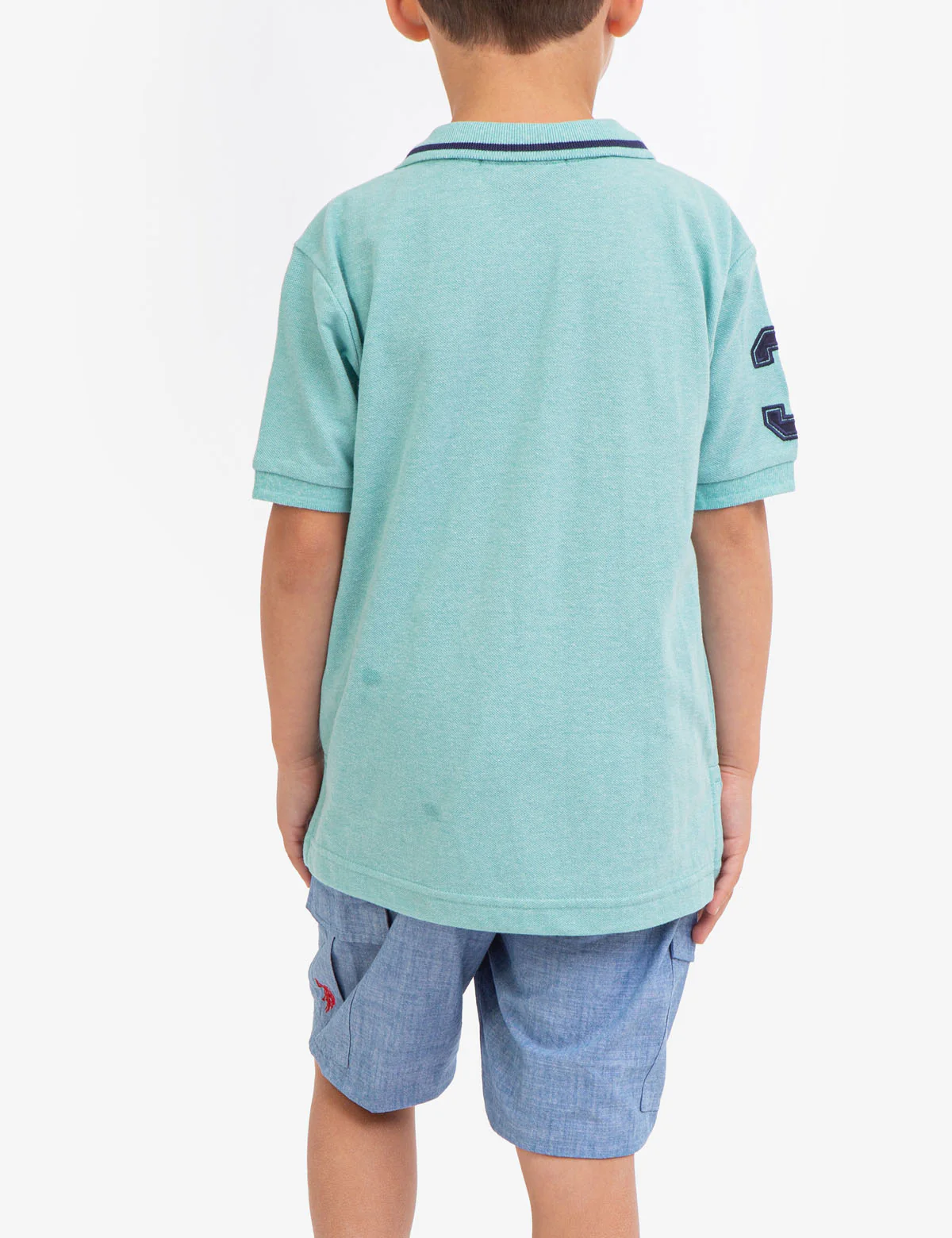 BOYS SOLID PIQUE POLO SHIRT - Image 8