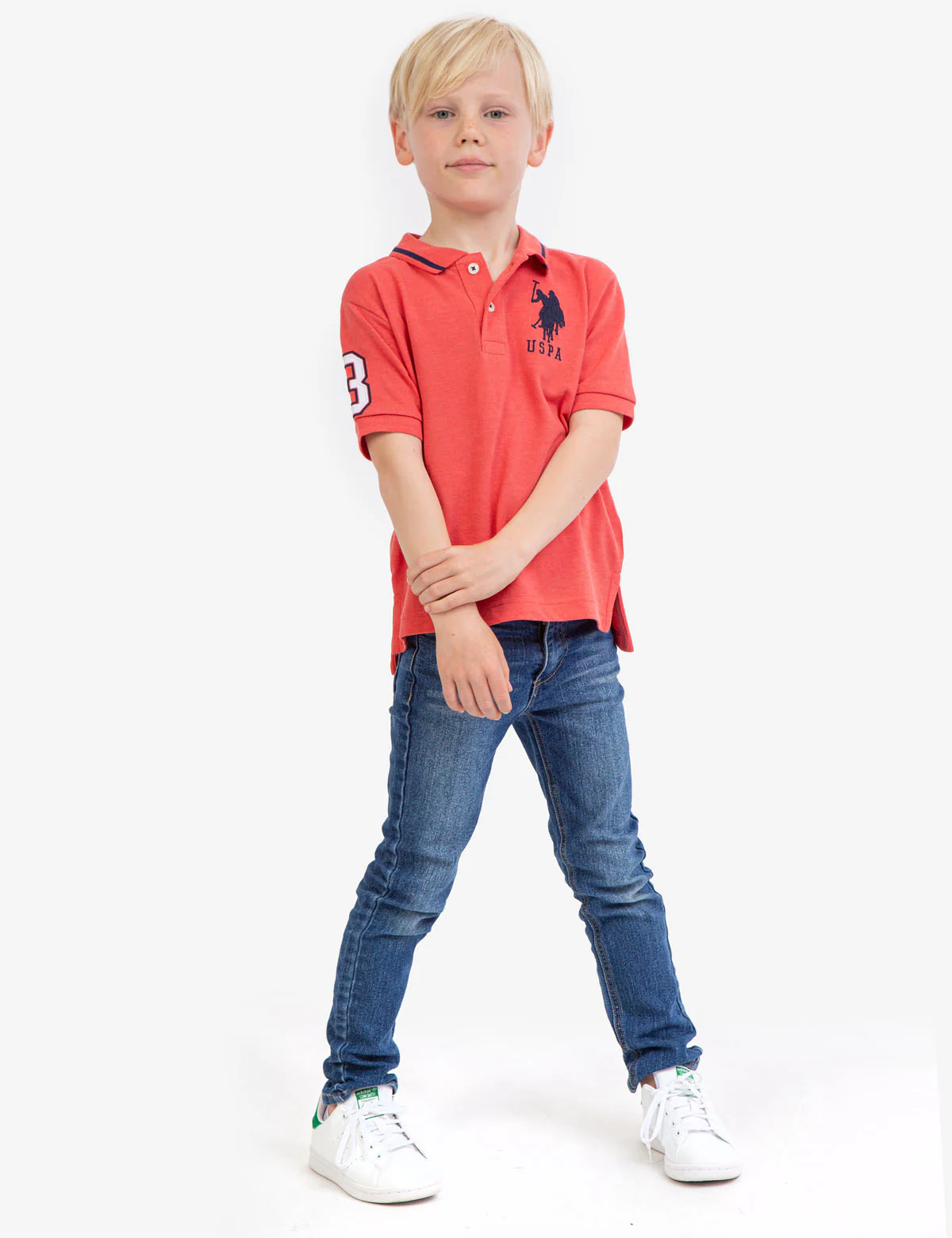 BOYS SOLID PIQUE POLO SHIRT - Image 9