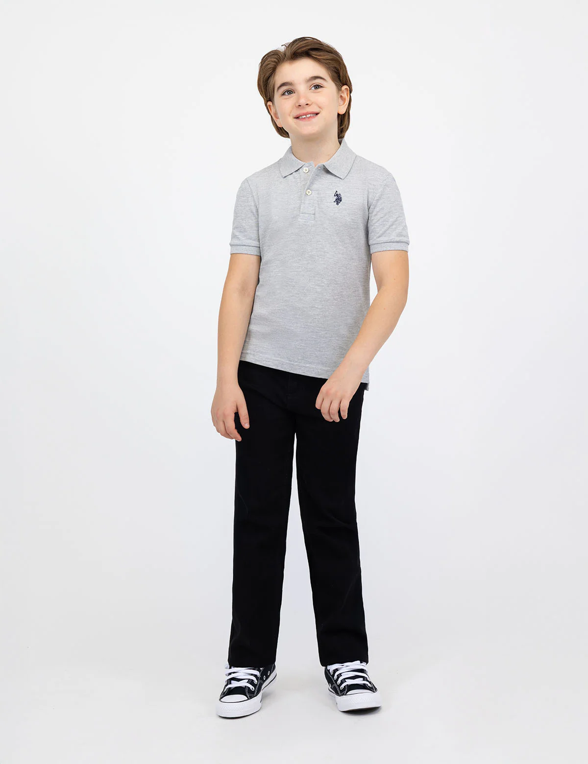 BOYS SOLID PIQUE POLO SHIRT - Image 10