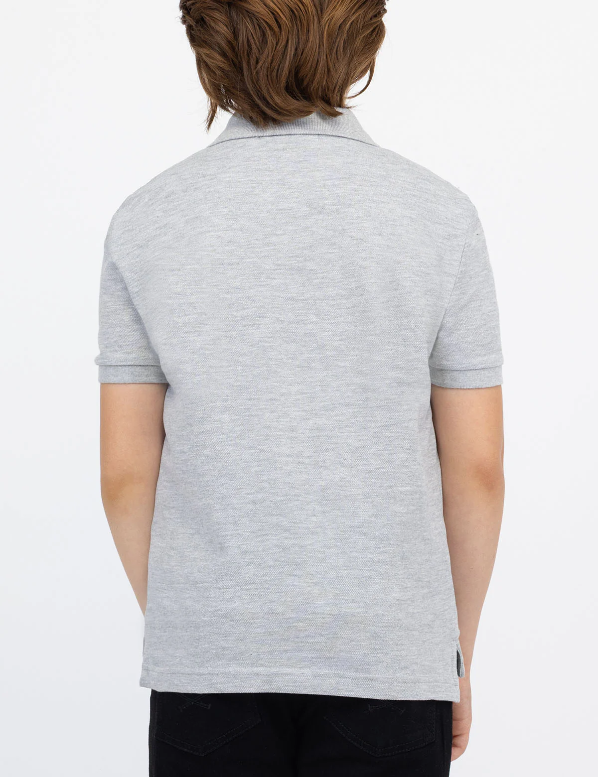BOYS SOLID PIQUE POLO SHIRT - Image 12