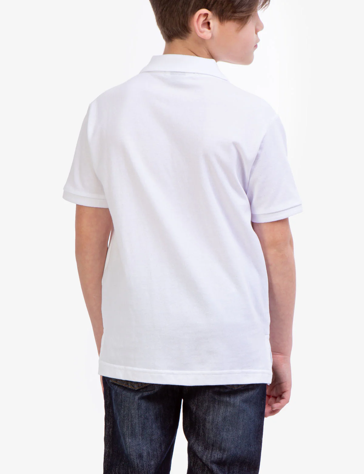 BOYS SOLID PIQUE POLO SHIRT - Image 15