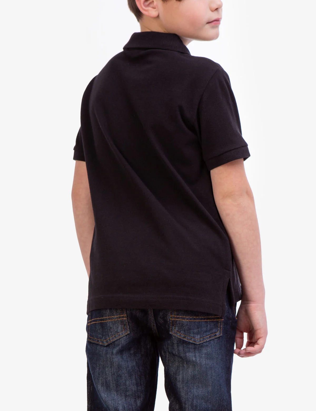 BOYS SOLID PIQUE POLO SHIRT - Image 18