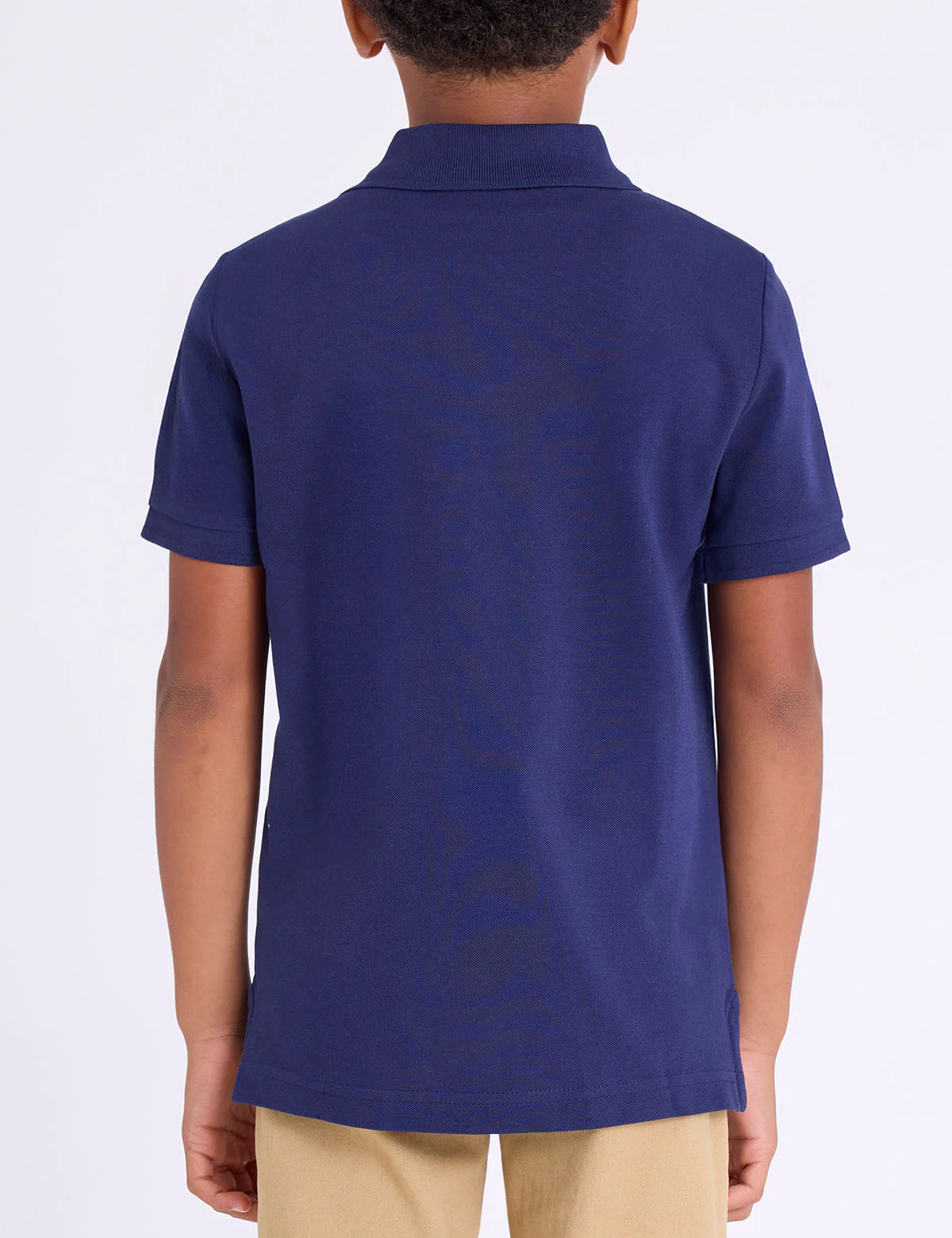 BOYS SOLID PIQUE POLO SHIRT - Image 4