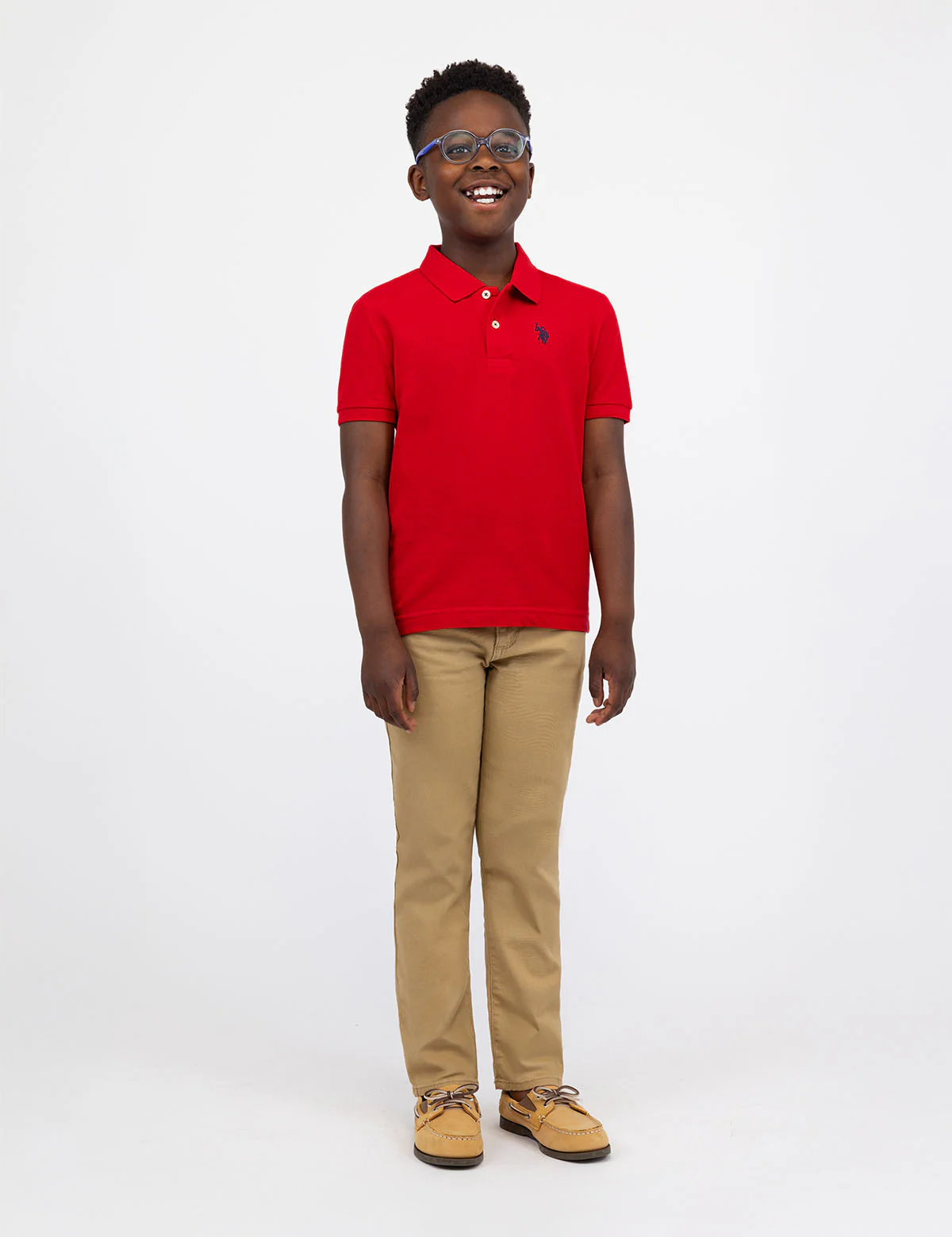 BOYS SOLID PIQUE POLO SHIRT - Image 6