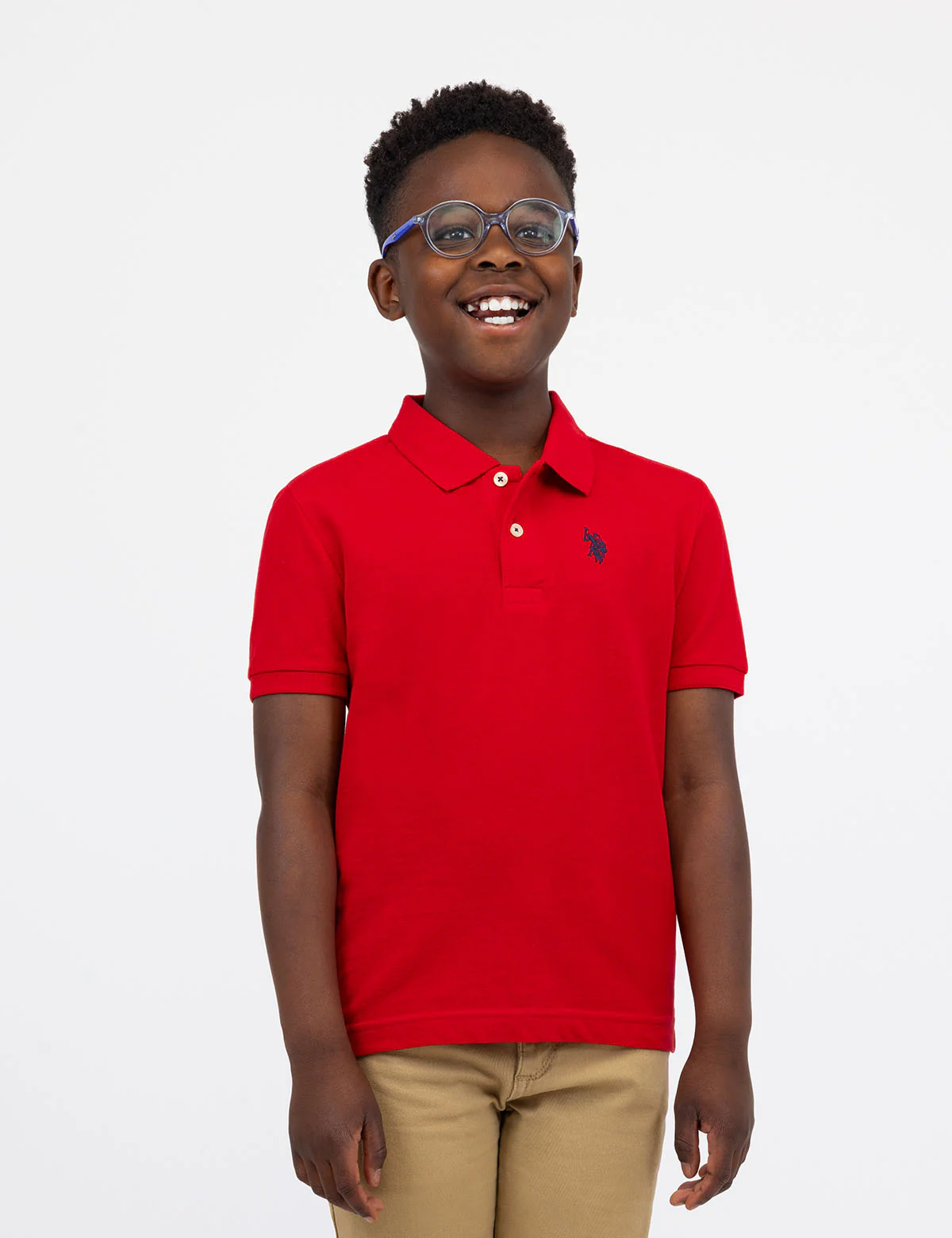 BOYS SOLID PIQUE POLO SHIRT - Image 7