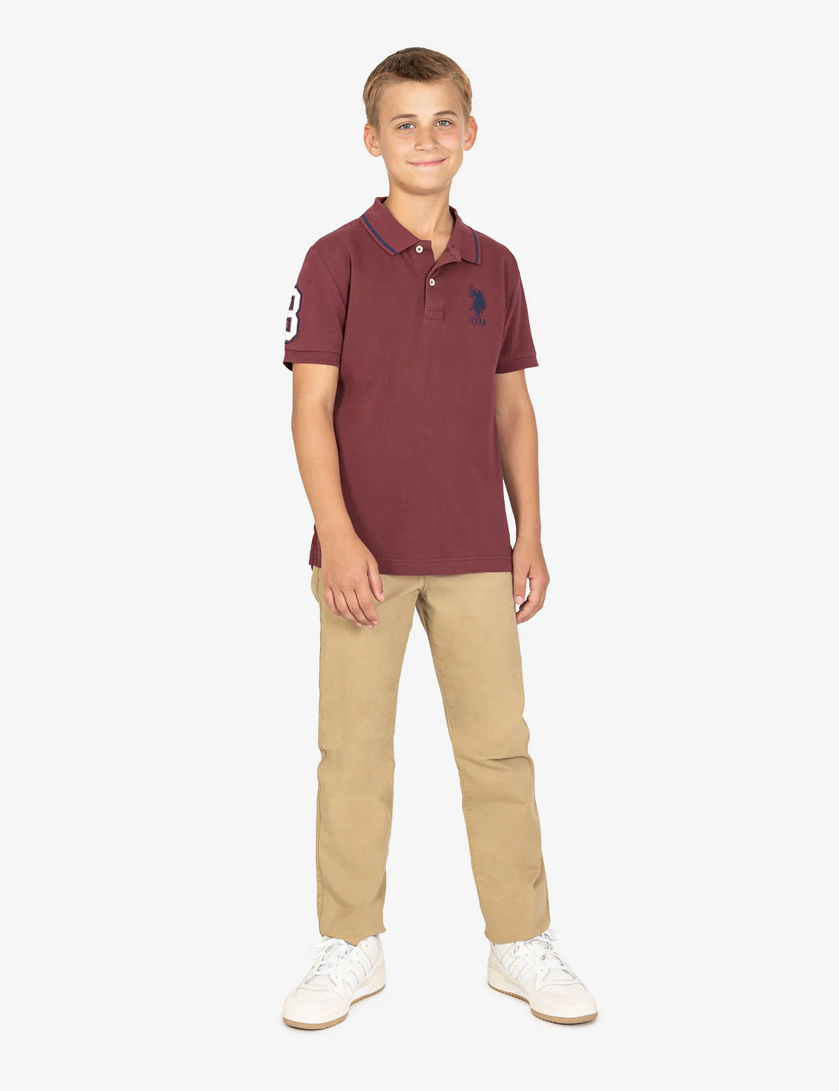 BOYS PIQUE POLO SHIRT - Image 4