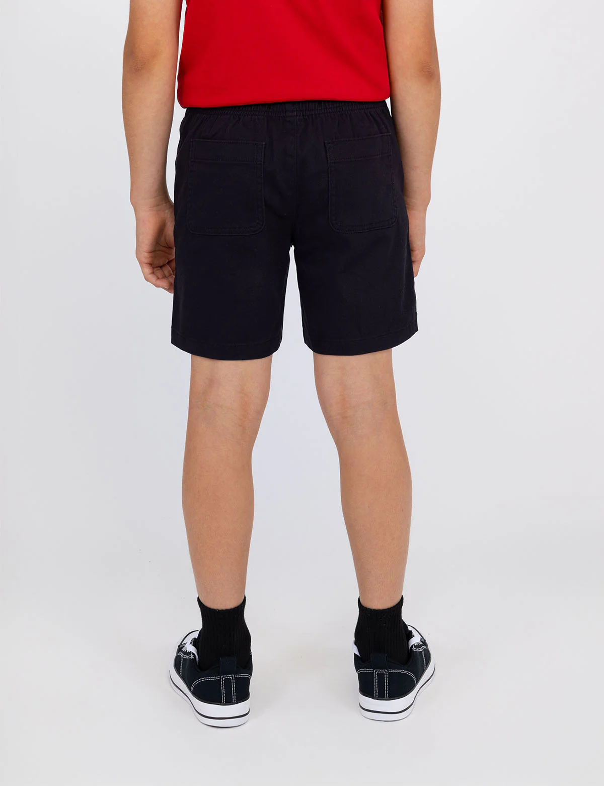 BOYS PULL ON STRETCH TWILL JOGGER SHORT - Image 4