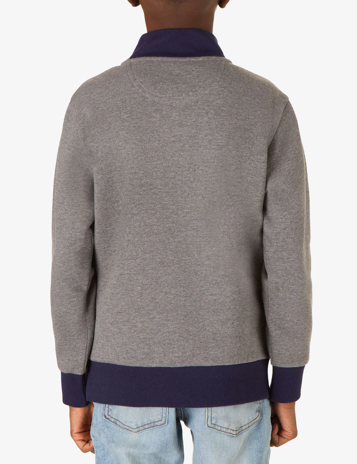 BOYS QUARTER ZIP FLEECE PULLOVER - Image 2