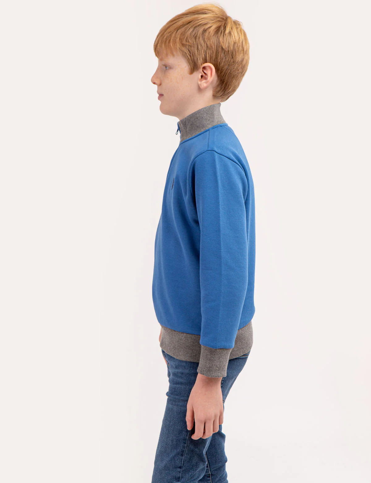 BOYS QUARTER ZIP FLEECE PULLOVER - Image 5