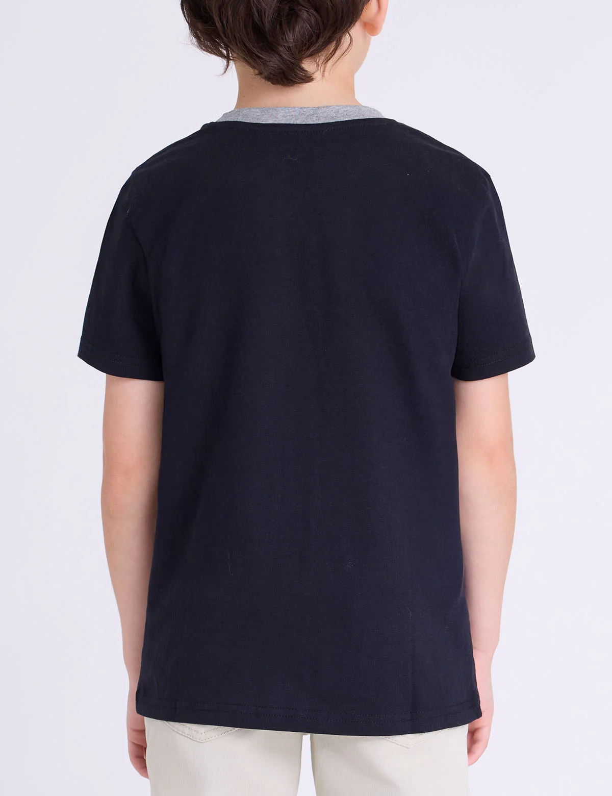 BOYS RINGER CREW NECK T-SHIRT - Image 4
