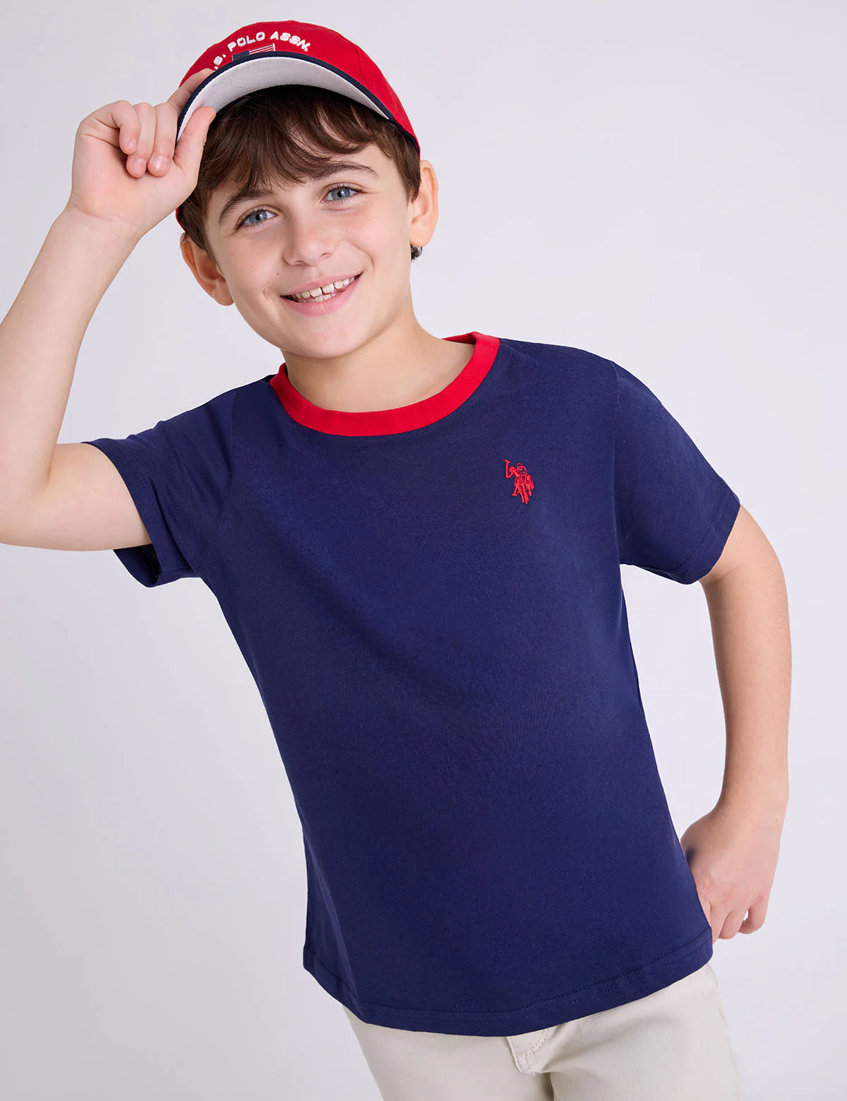 BOYS RINGER CREW NECK T-SHIRT - Image 5