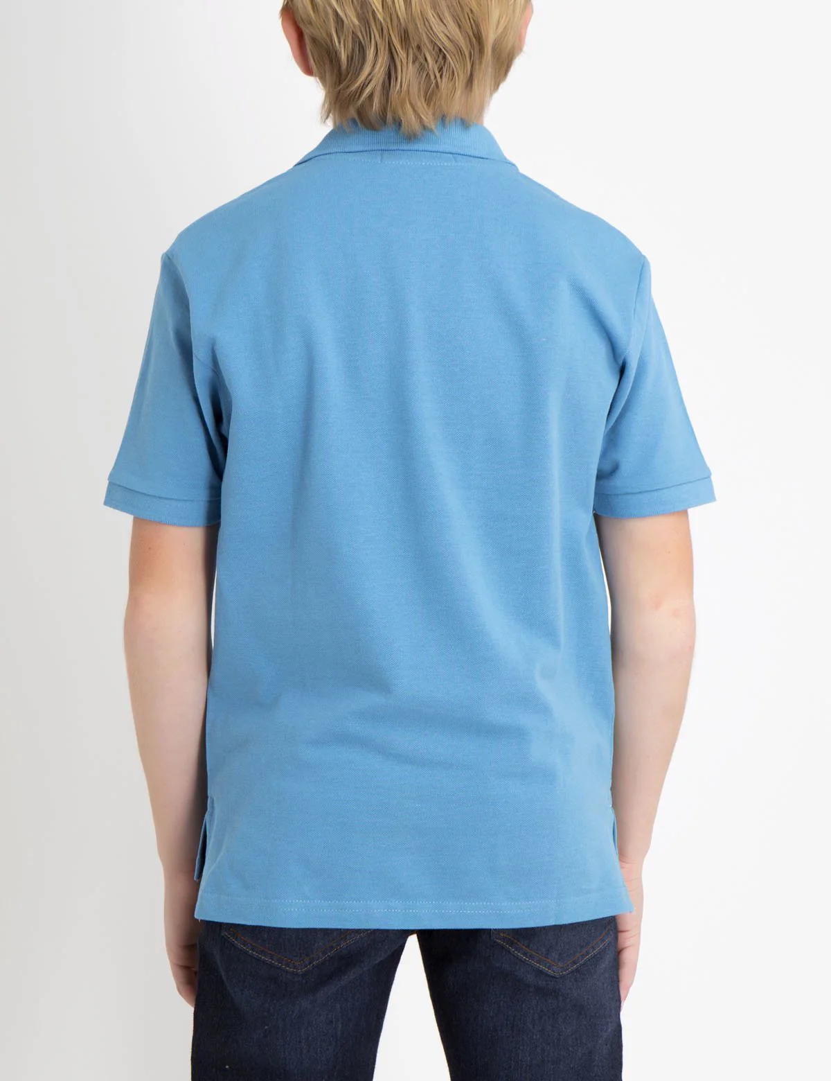 BOYS SMALL LOGO POLO SHIRT - Image 10
