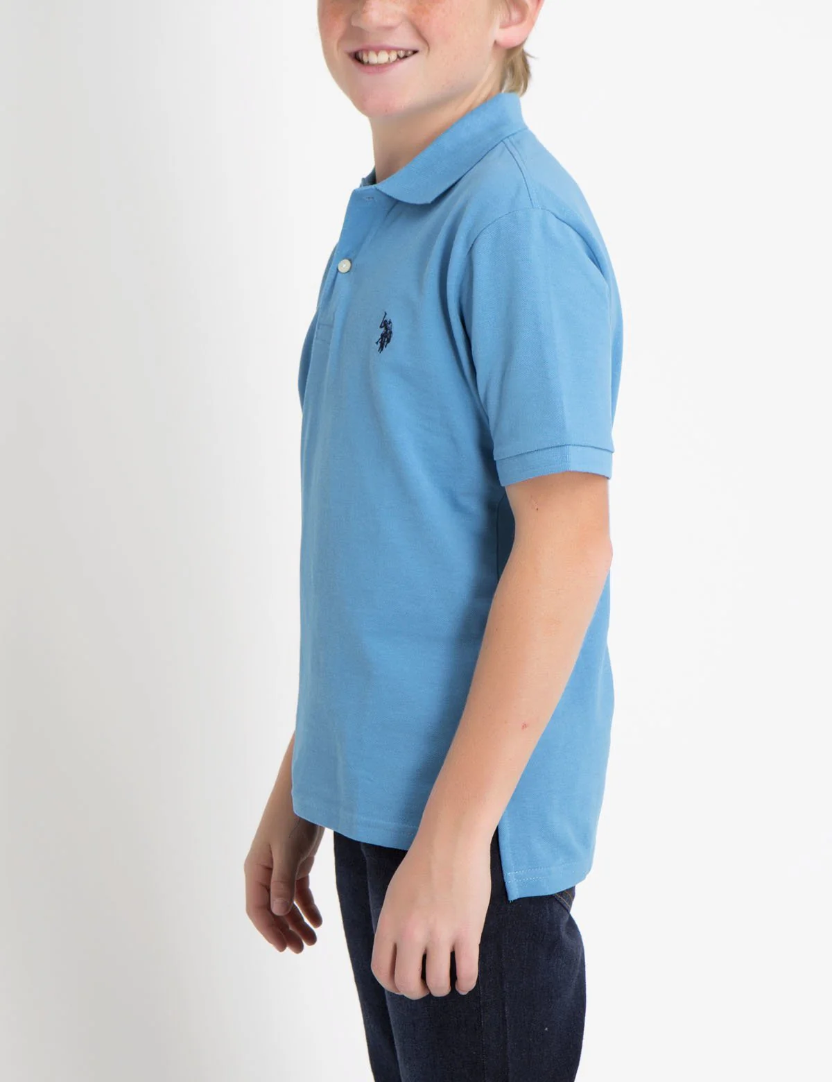 BOYS SMALL LOGO POLO SHIRT - Image 11