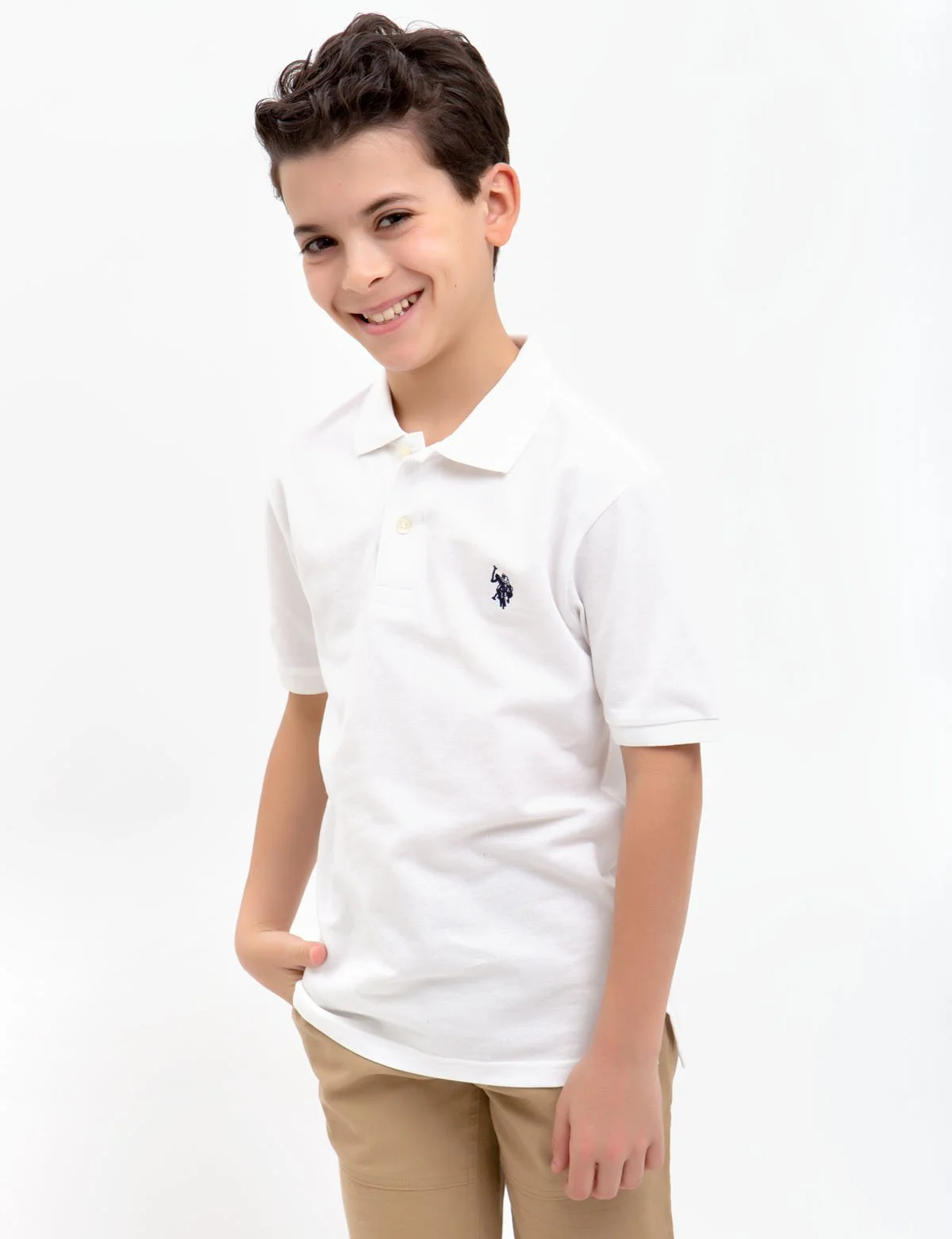 BOYS SMALL LOGO POLO SHIRT - Image 19