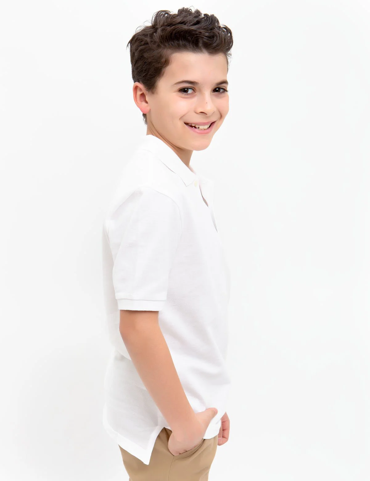 BOYS SMALL LOGO POLO SHIRT - Image 20