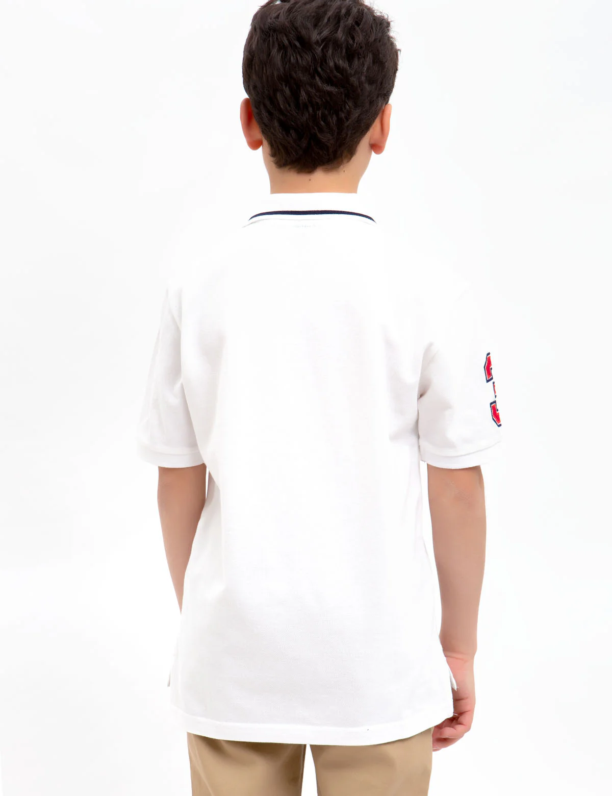BOYS SOLID COLLAR POLO SHIRT - Image 9