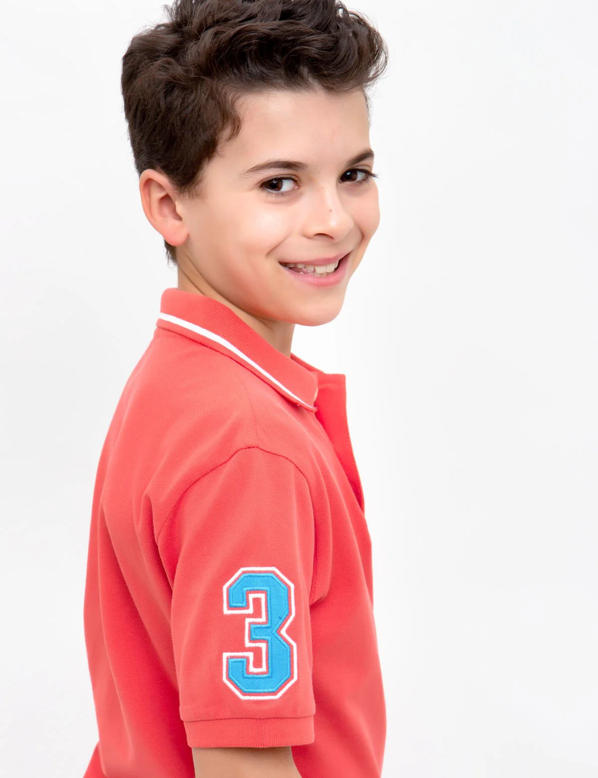 BOYS SOLID POLO SHIRT - Image 22