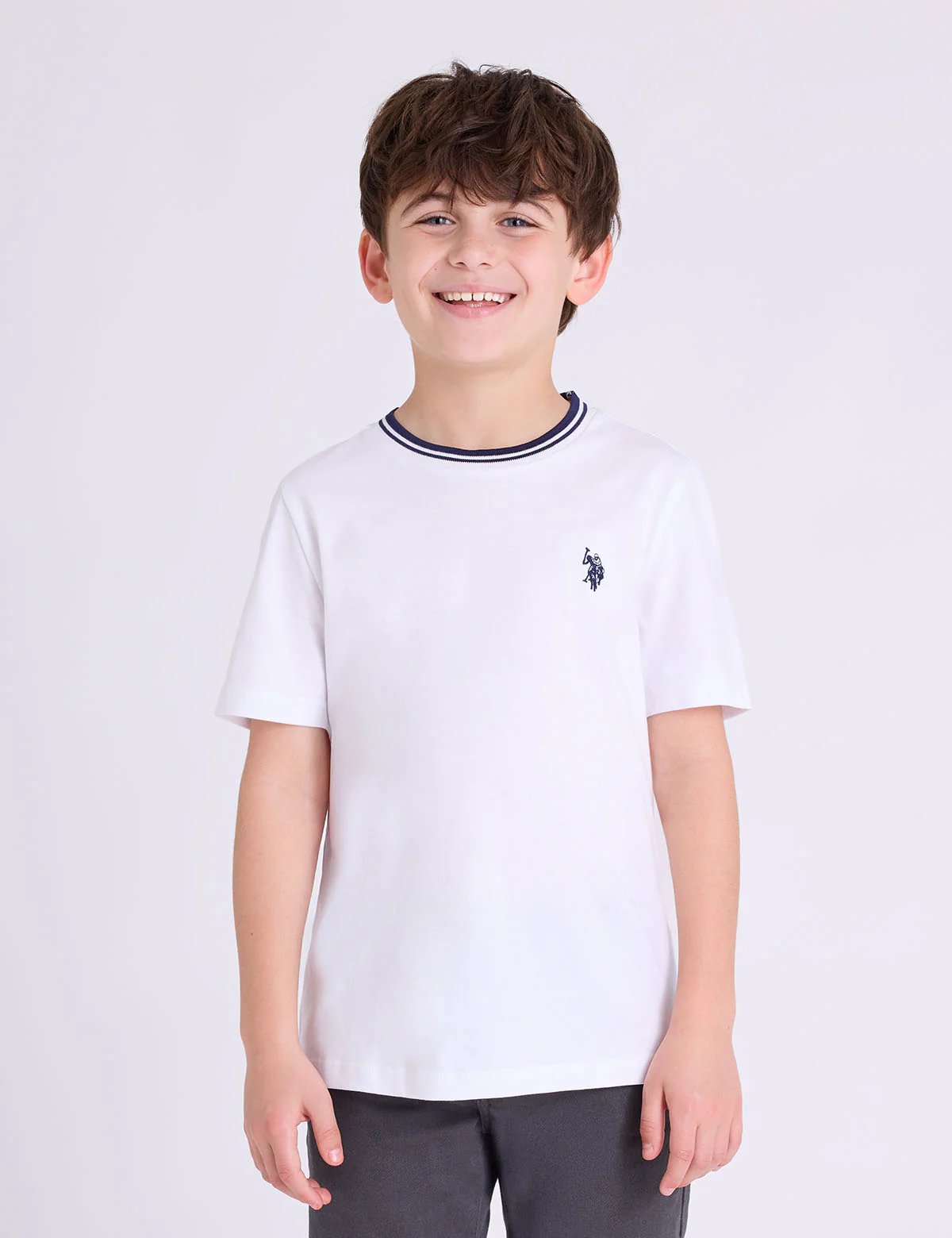 BOYS TIPPED CREW NECK T-SHIRT - Image 10
