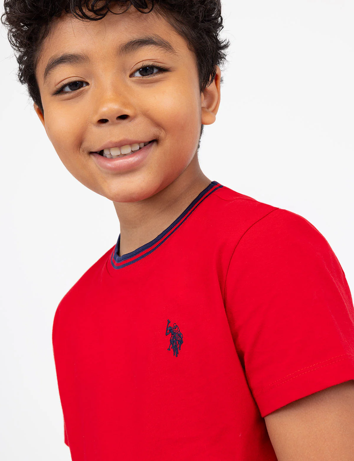 BOYS TIPPED CREW NECK T-SHIRT - Image 6