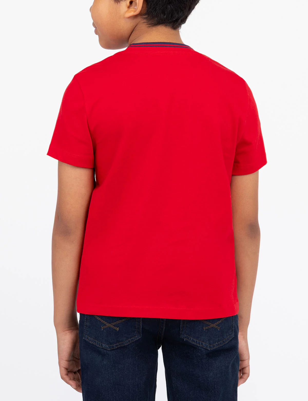 BOYS TIPPED CREW NECK T-SHIRT - Image 9