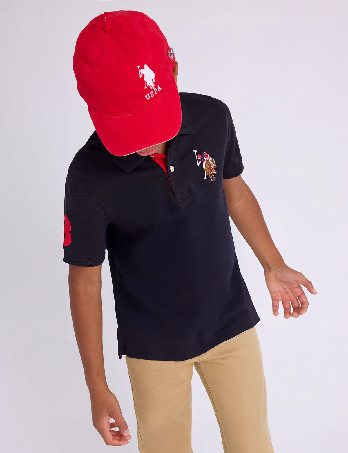 BOYS TWILL BIG SIDE LOGO HAT - Image 5