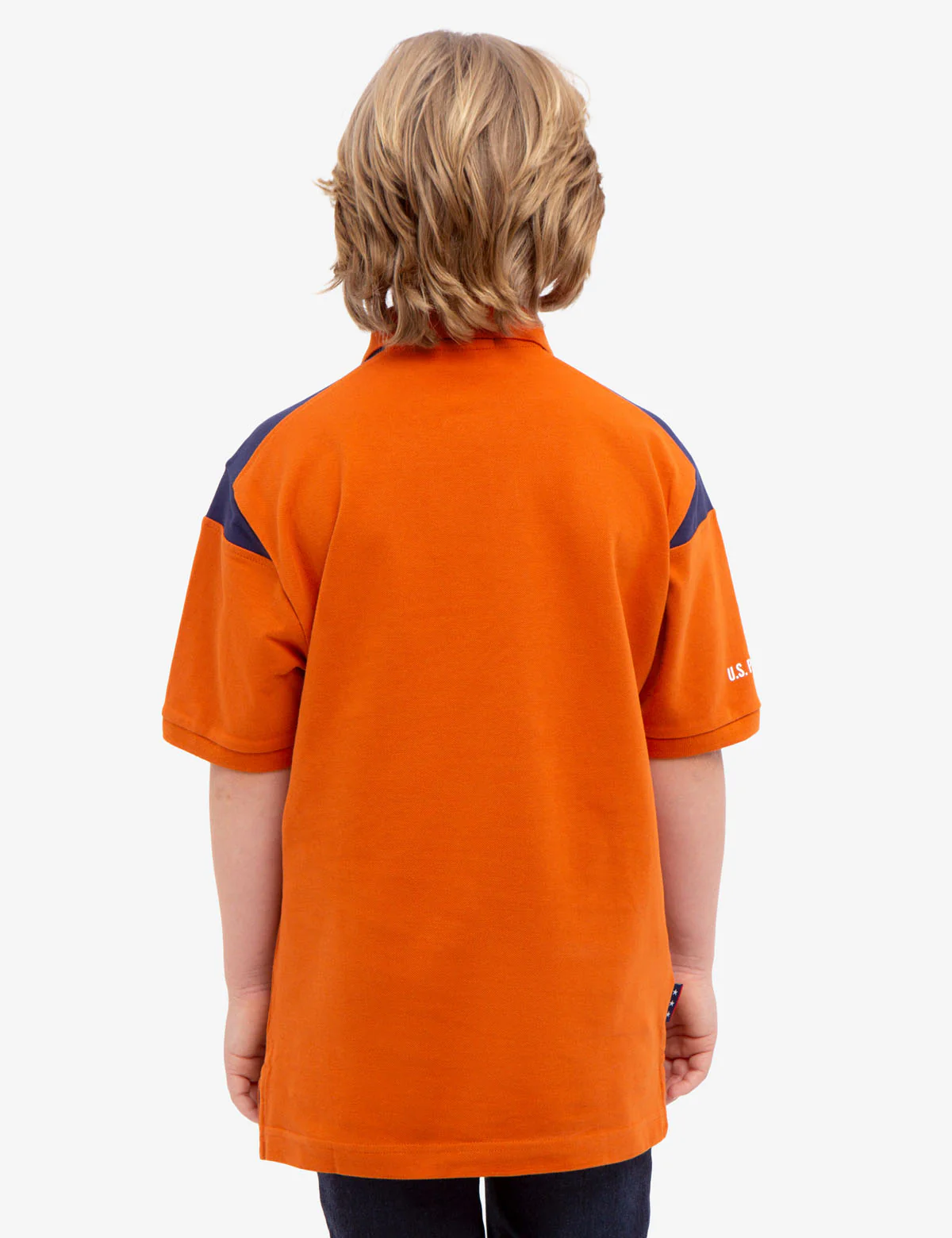 BOYS U.S. POLO ASSN. PIQUE PATCH POLO SHIRT - Image 7