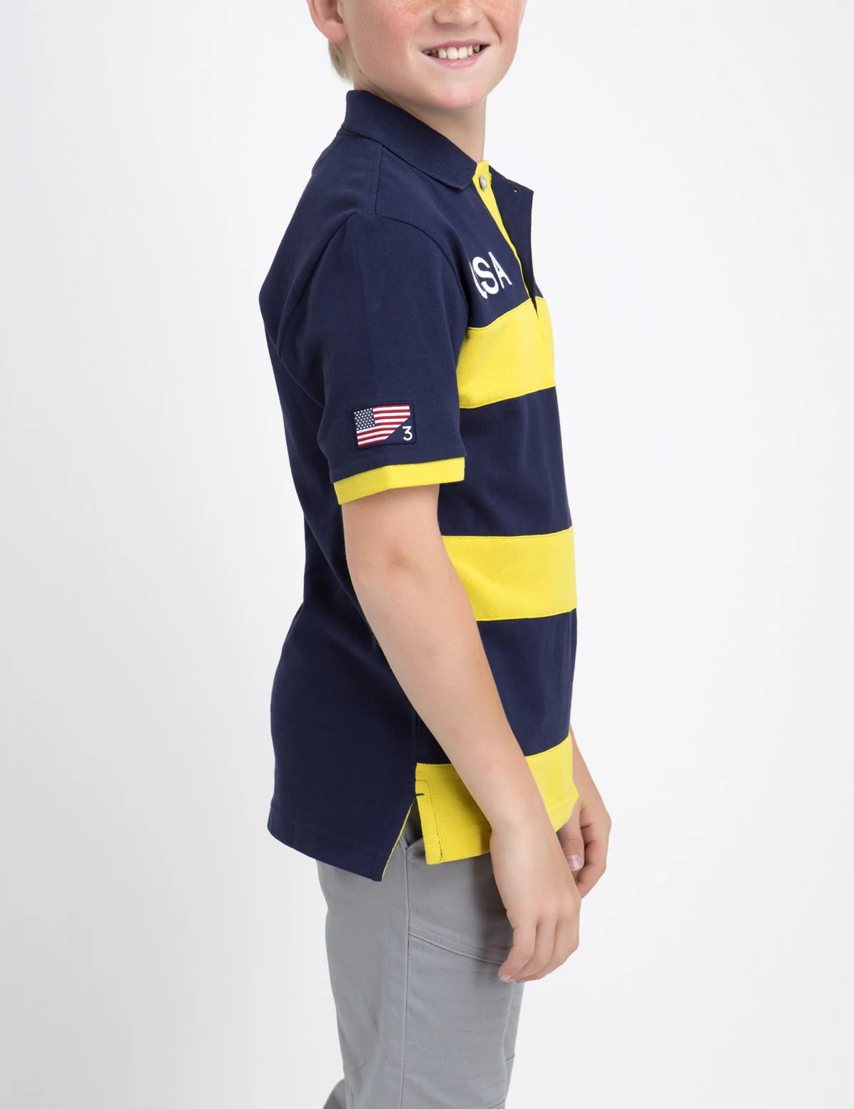 BOYS USA RUGBY POLO SHIRT - Image 11