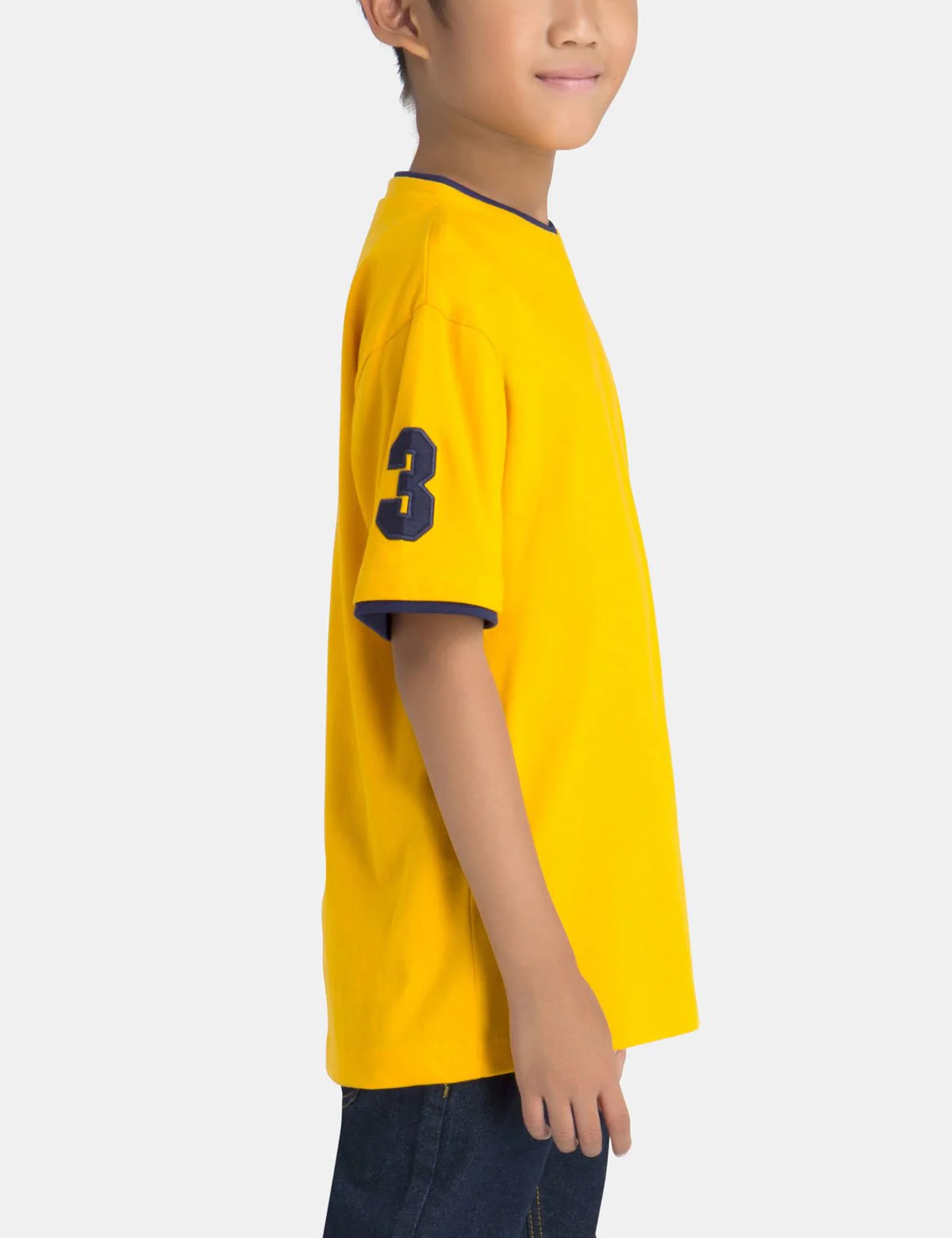Boys V-Neck Big Logo T-Shirt - Image 28