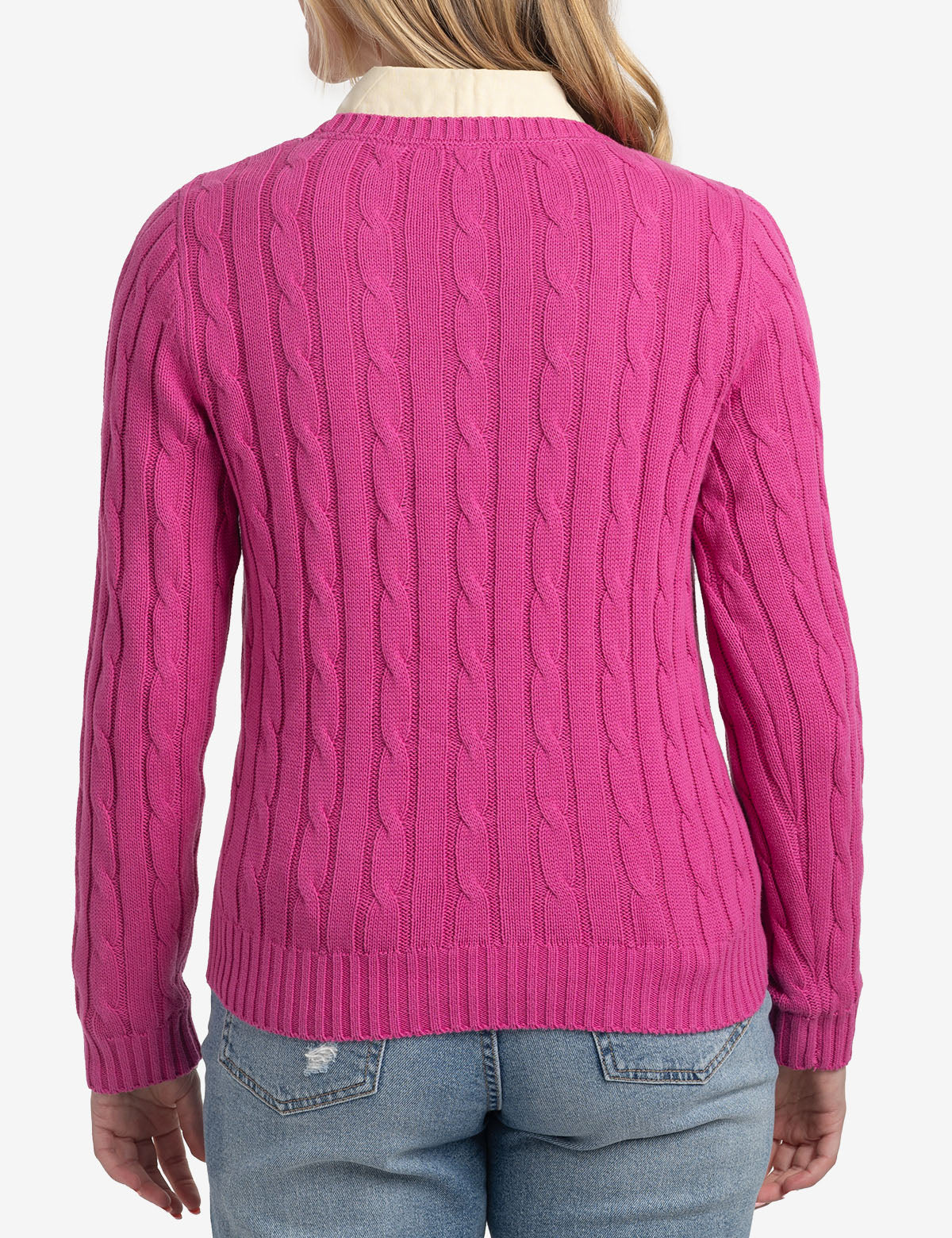 CABLE CREW NECK SWEATER - Image 16