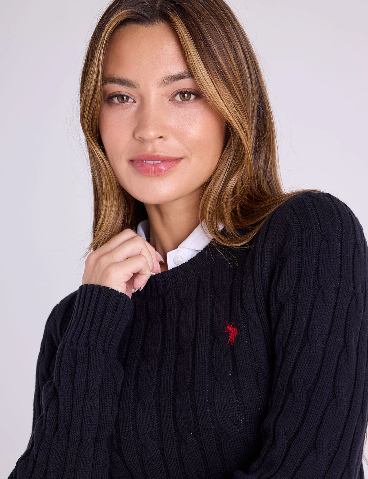 CABLE CREW NECK SWEATER - Image 12
