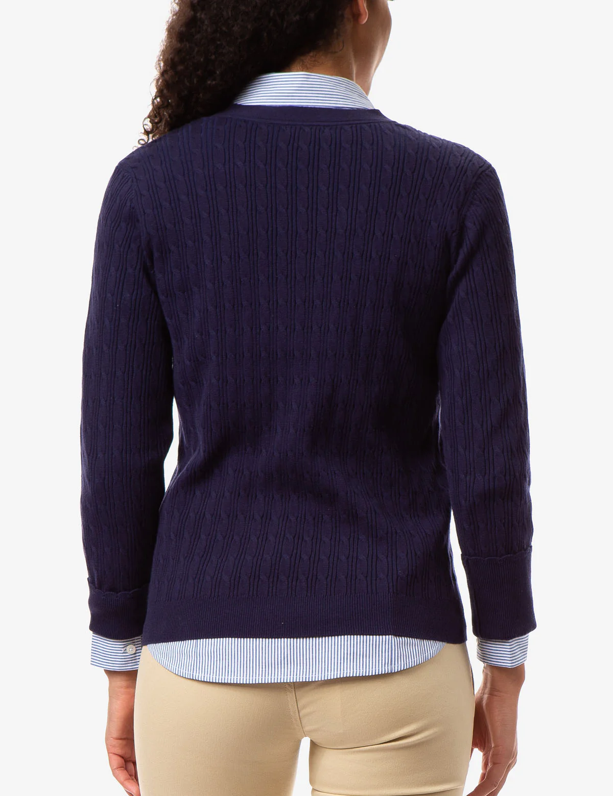 CABLE KNIT CARDIGAN - Image 3