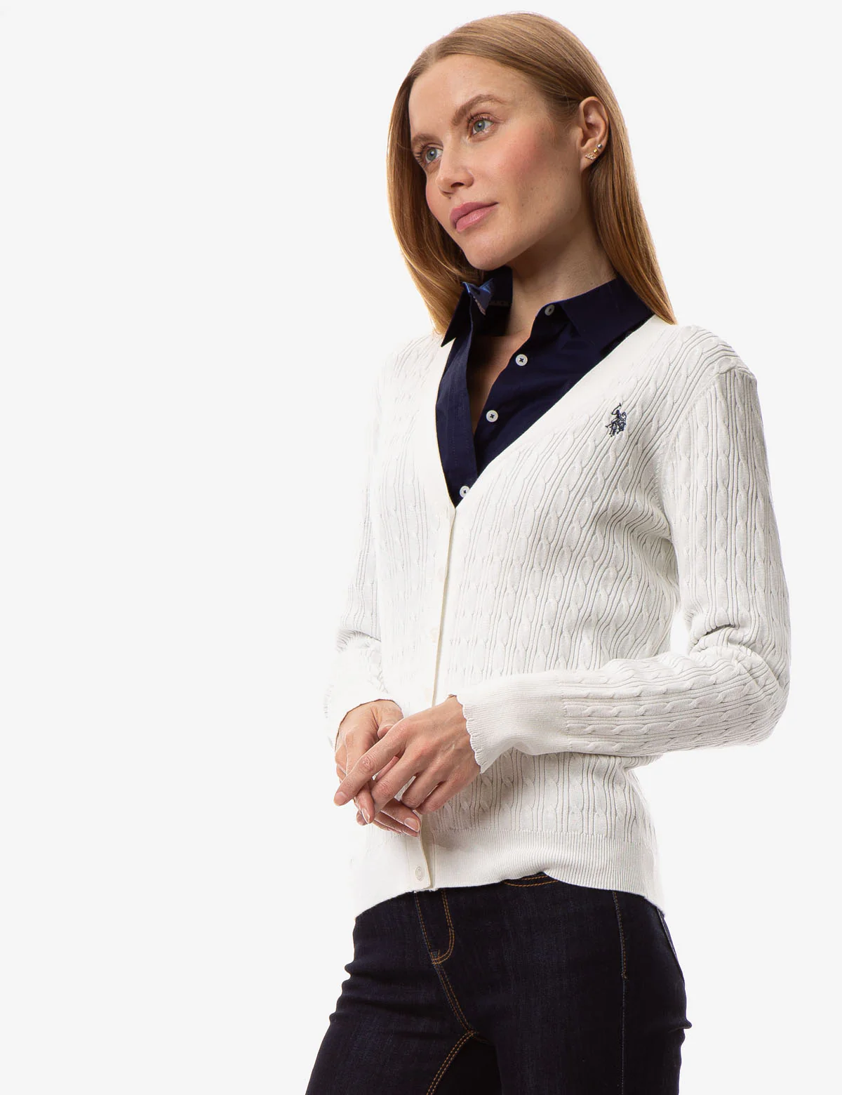CABLE KNIT CARDIGAN - Image 4