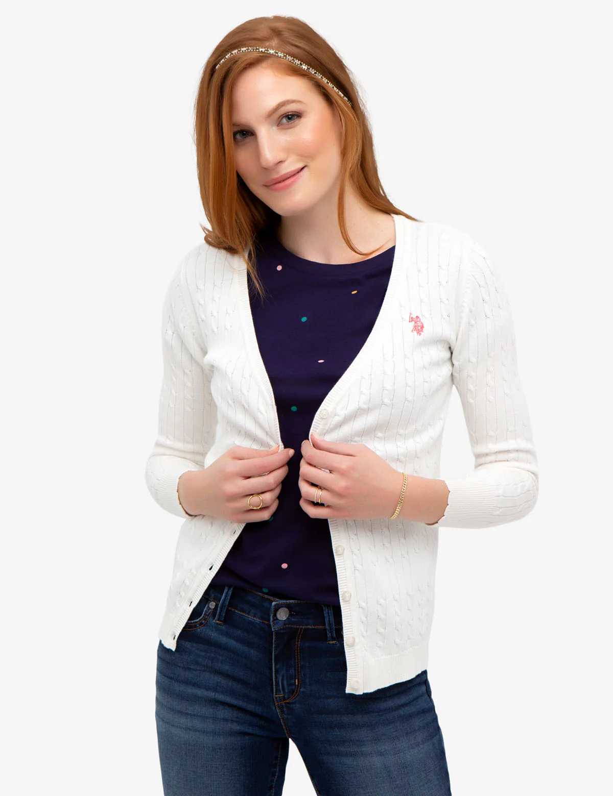 CABLE KNIT CARDIGAN - Image 4