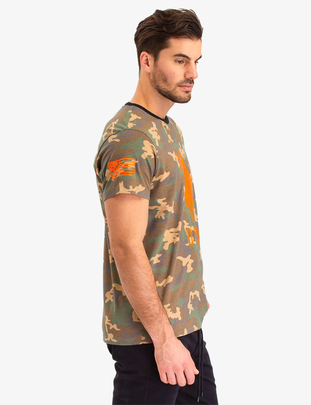 CAMO LOGO CREW NECK T-SHIRT - Image 3