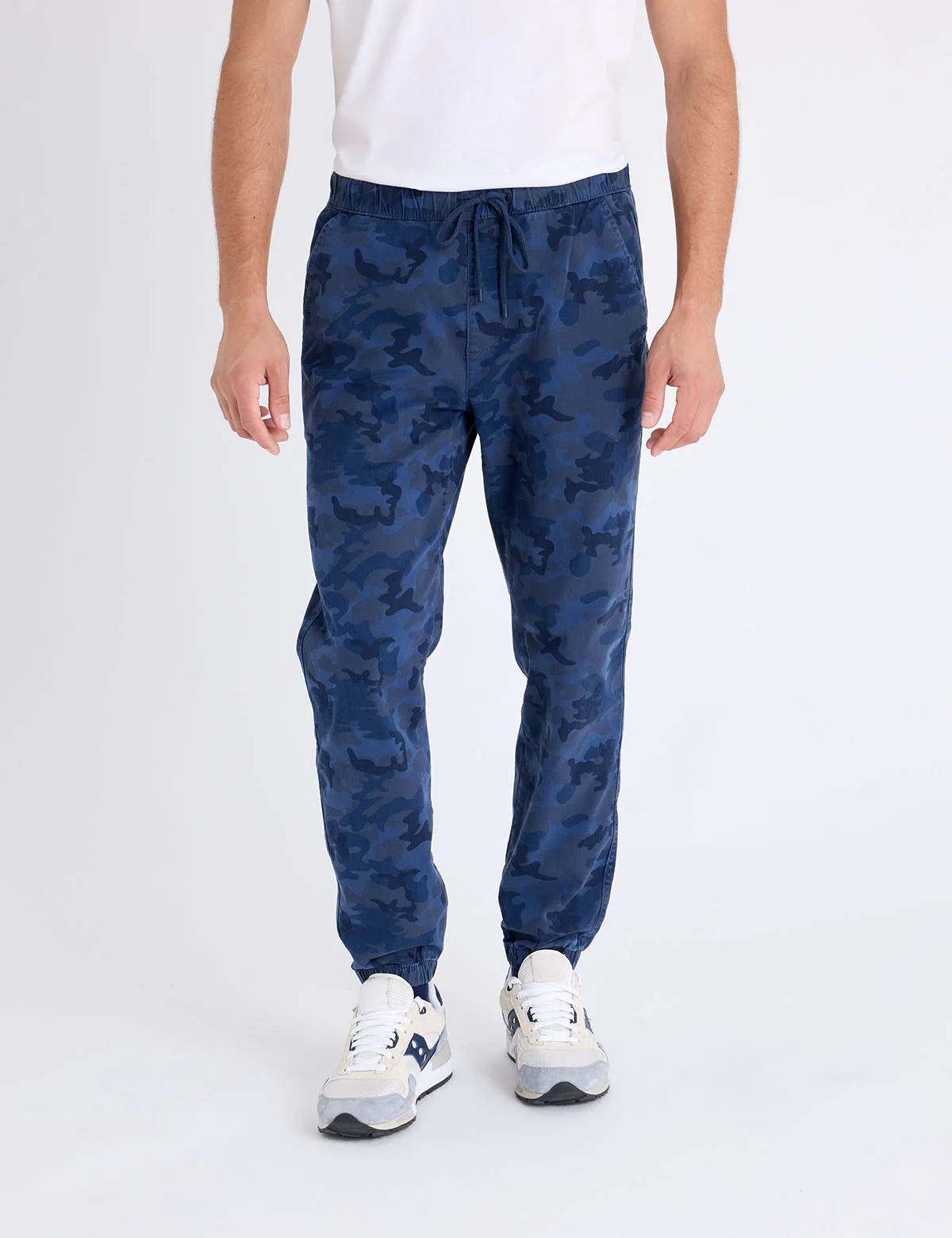 CAMO PRINT STRETCH TWILL JOGGER - Image 3